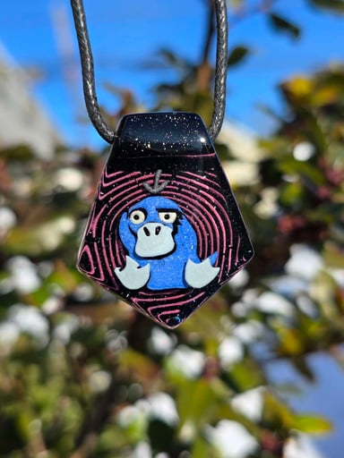 Preview pic of Shiny Psyduck Layered Glow Pendant