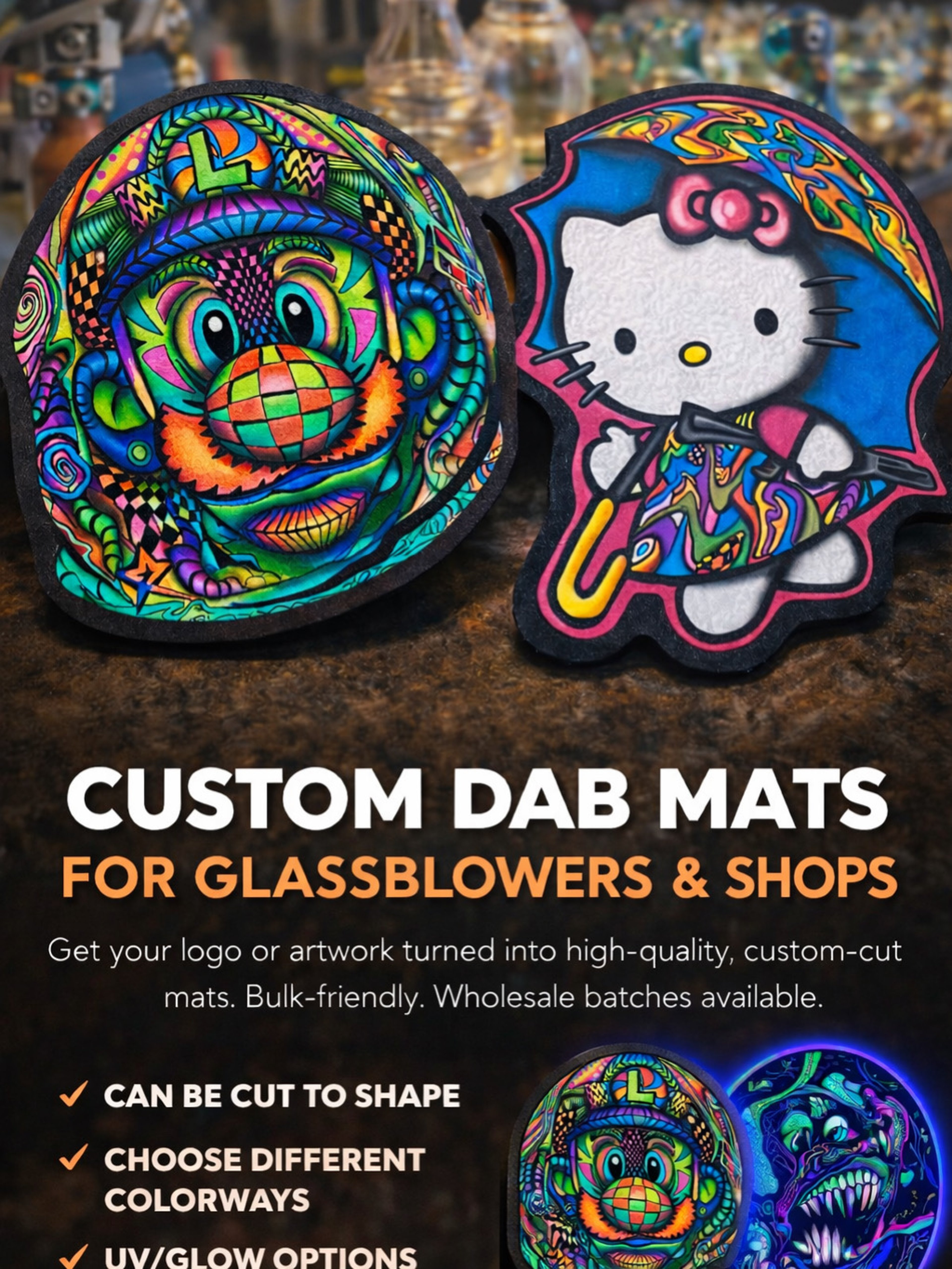 Custom dabmats image 0