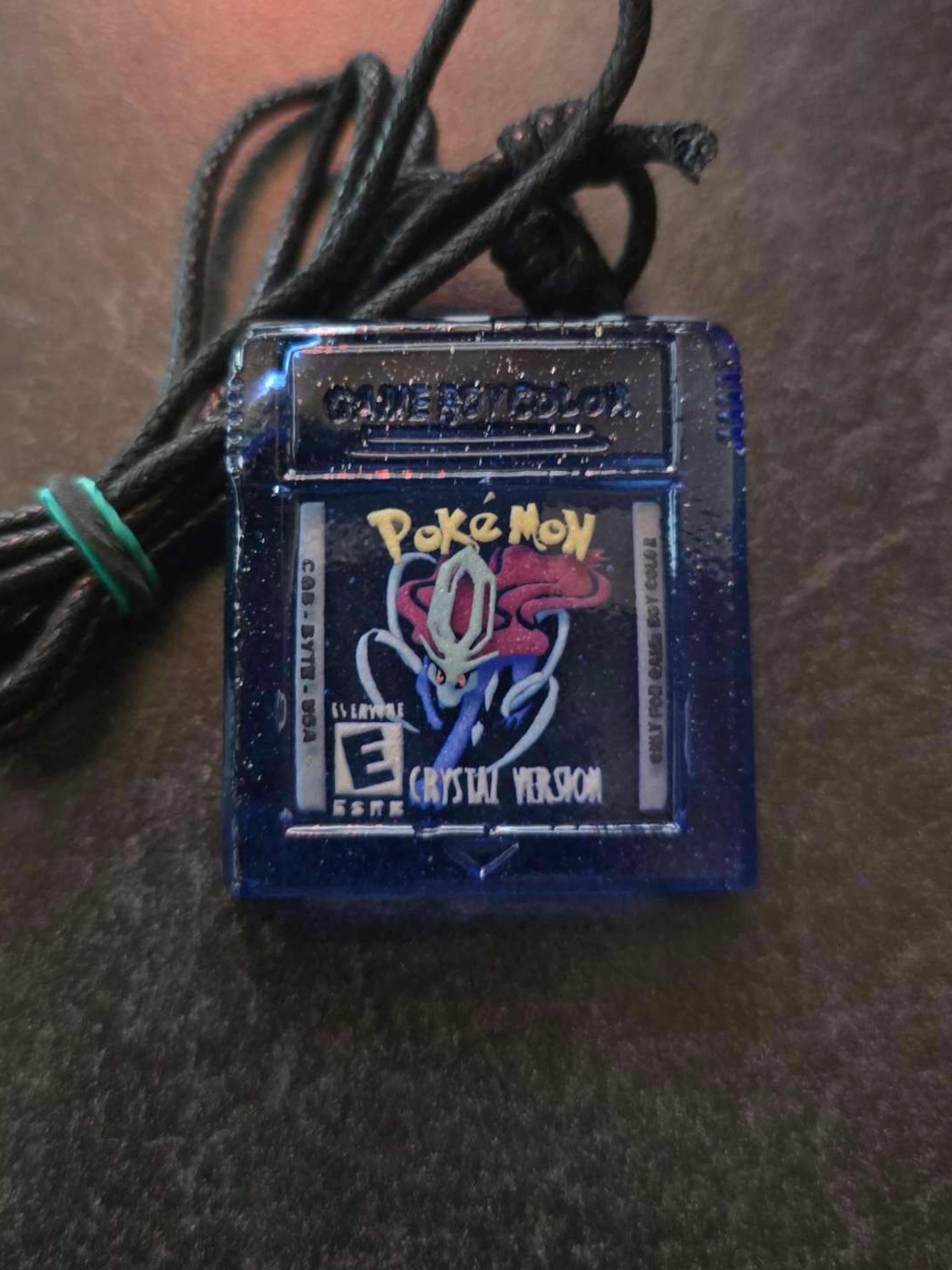 Preview pic of Pokemon Crystal Game Cartridge Pendant