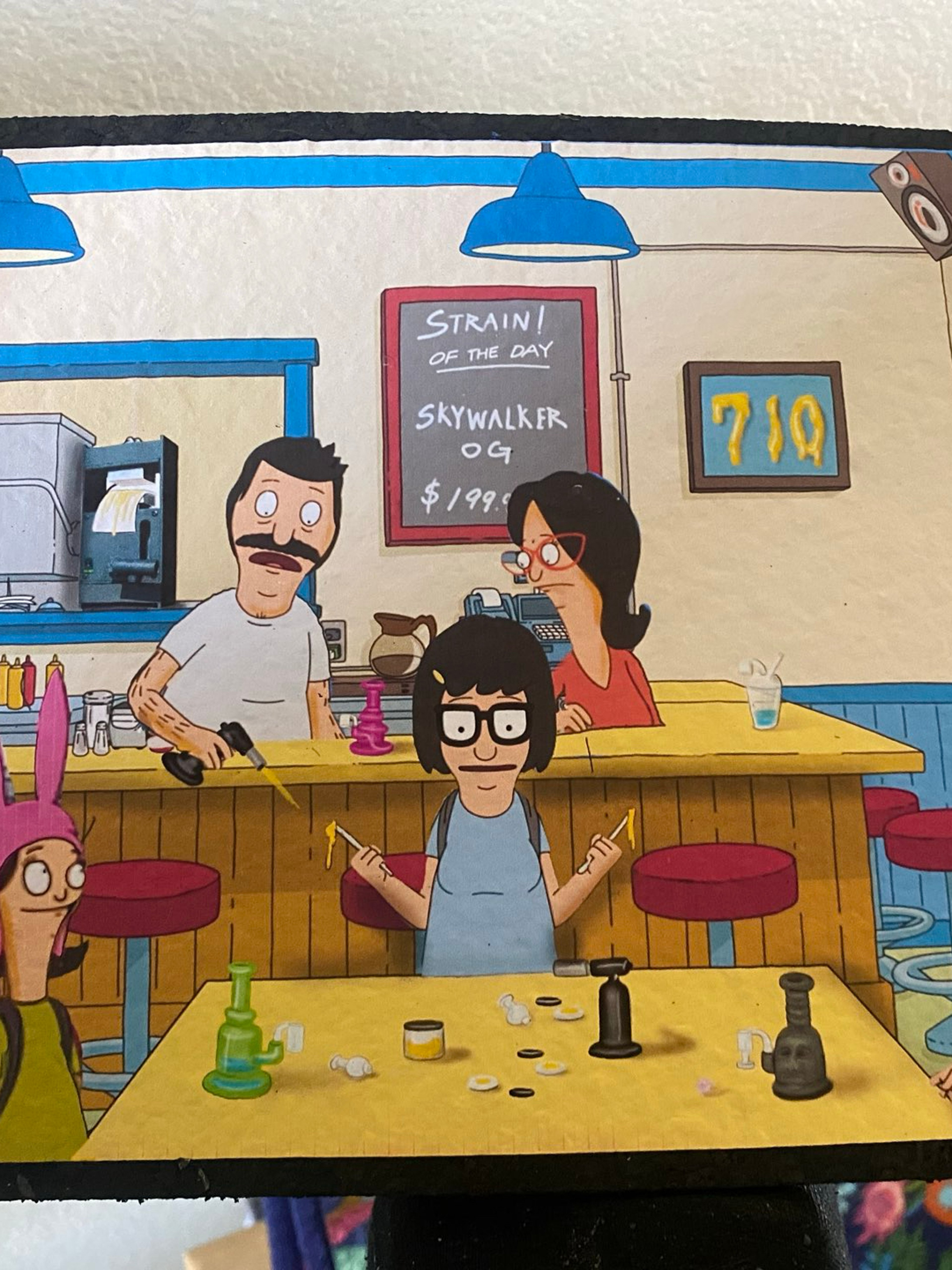 Preview pic of Bobs burgers sesh mat