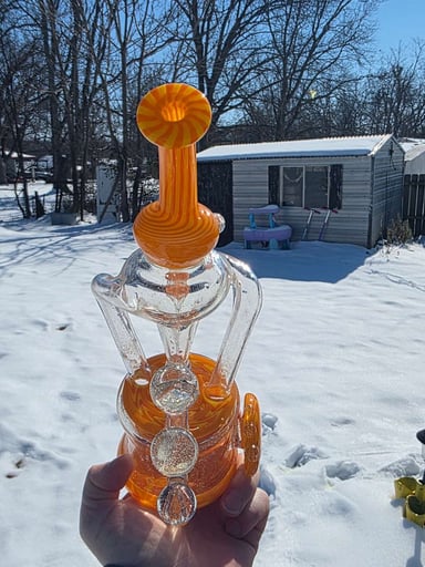 Preview pic of Mojo Glass Large Recycler - BEAST FUNCTION