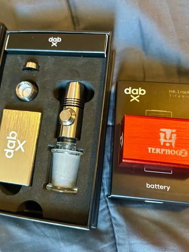 Preview pic of DabX Mk1.Rocket + TERPHOGZ spare battery