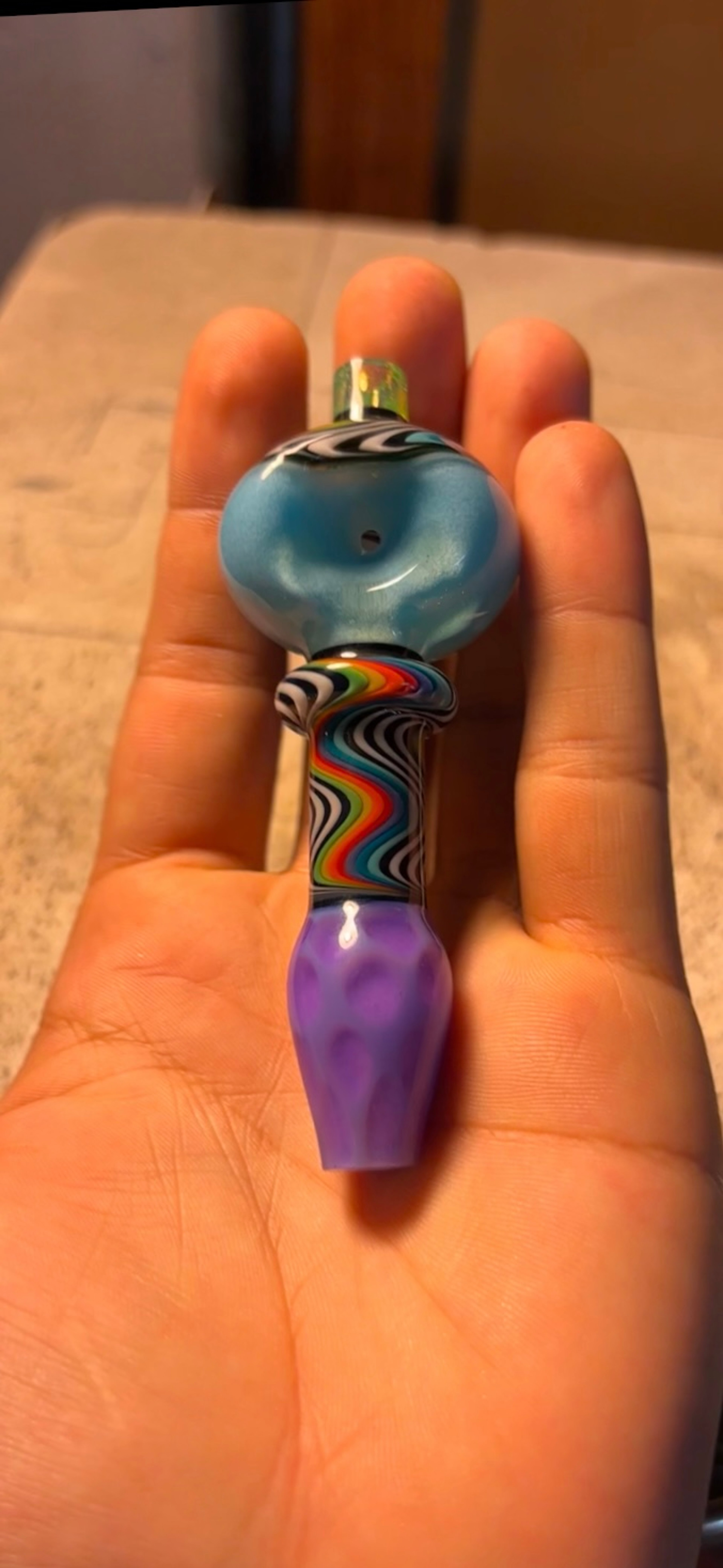 Rainbow Multi-Reactive Steamroller Spoon! image 0
