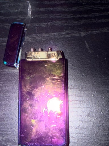 Preview pic of 4 in one arc lighter with optianl butane soft flame and torch