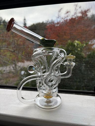Preview pic of OTW Glass QDR (quad donut recycler)