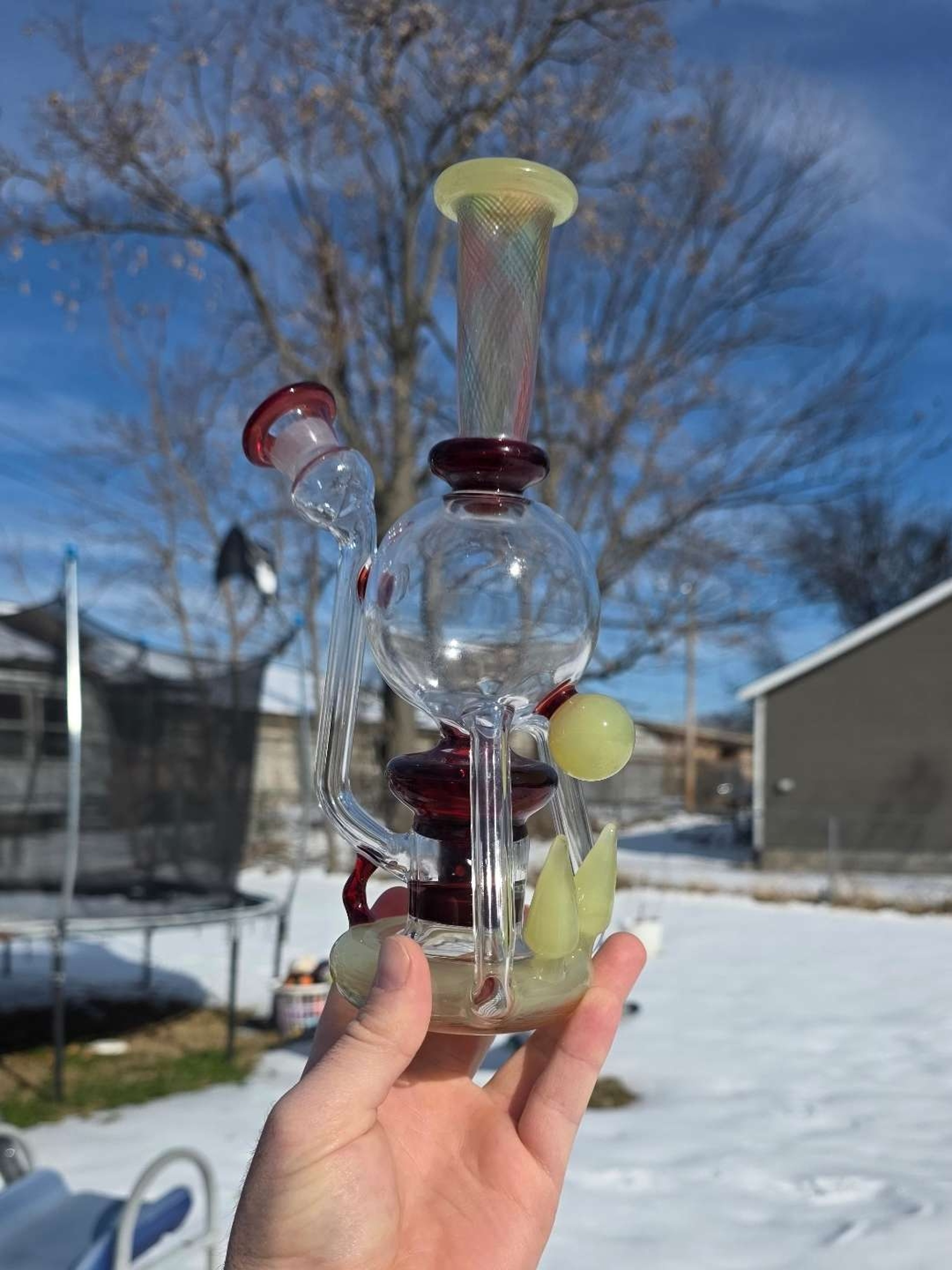 Preview pic of Custom @evancals Recycler - Pomegranate x Pastel Serum w/ Retticello