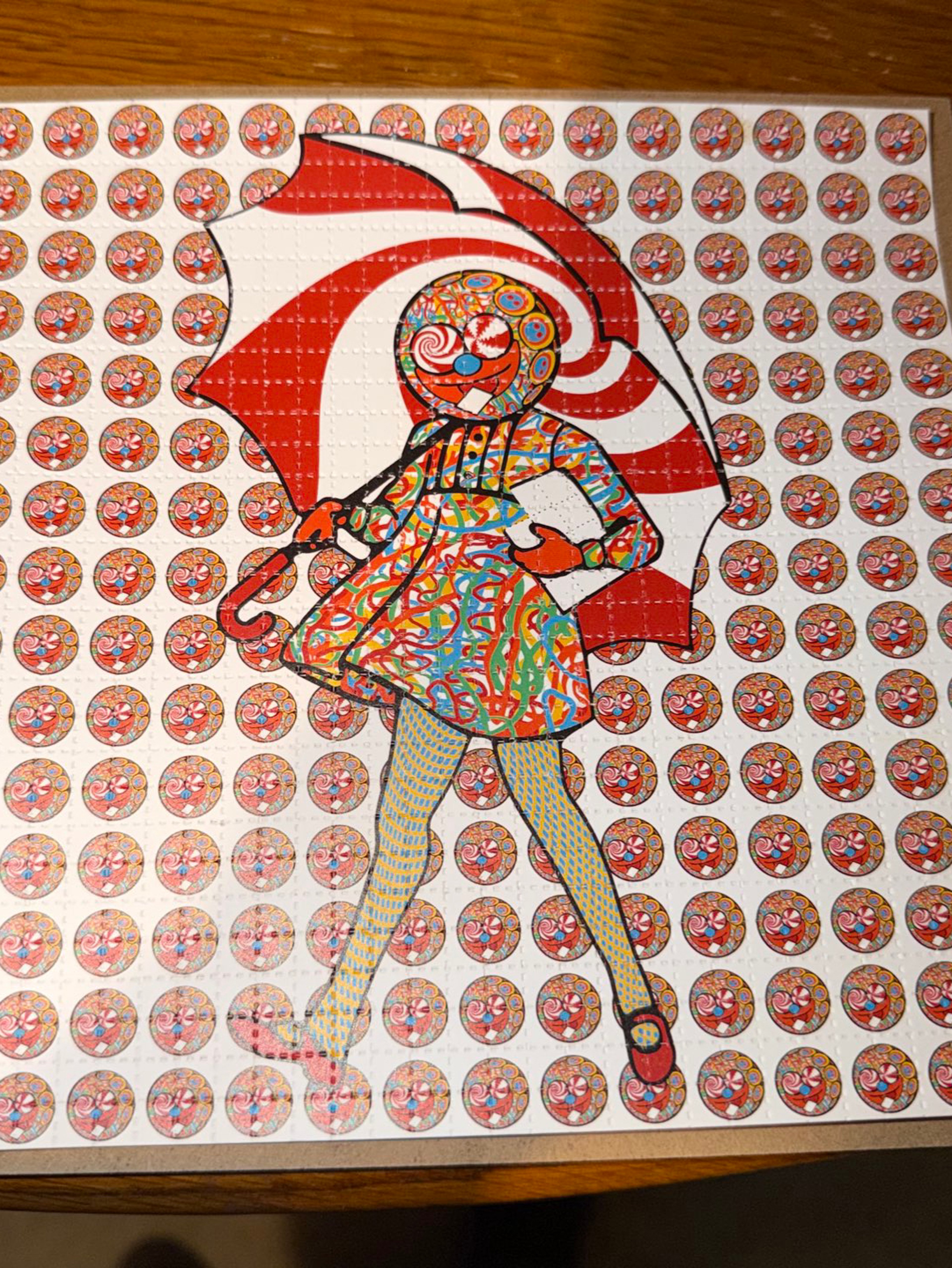 Slinger x Gong Blotter Art image 0