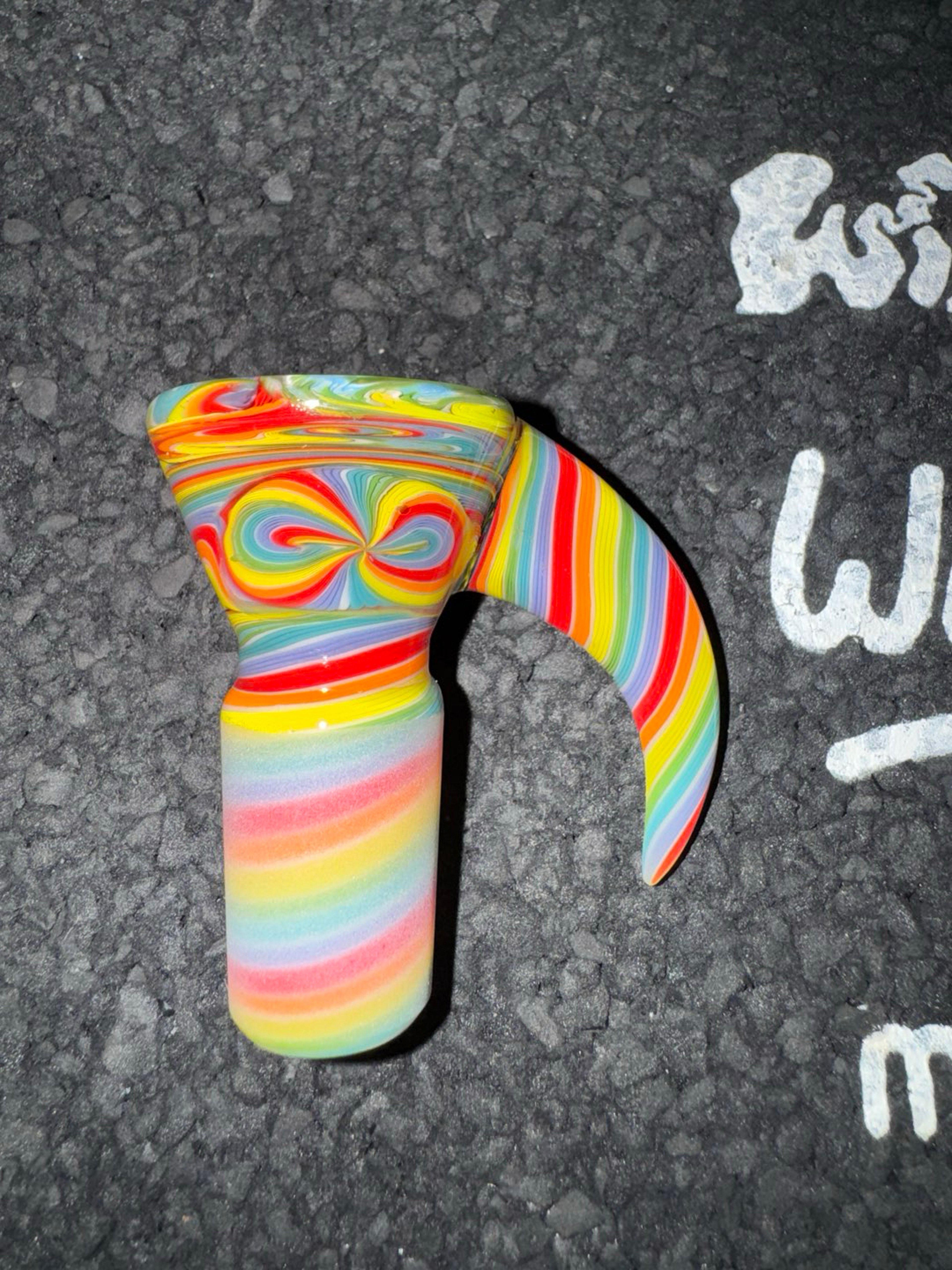 Preview pic of LED Glass Art 18mm fully worked Slide