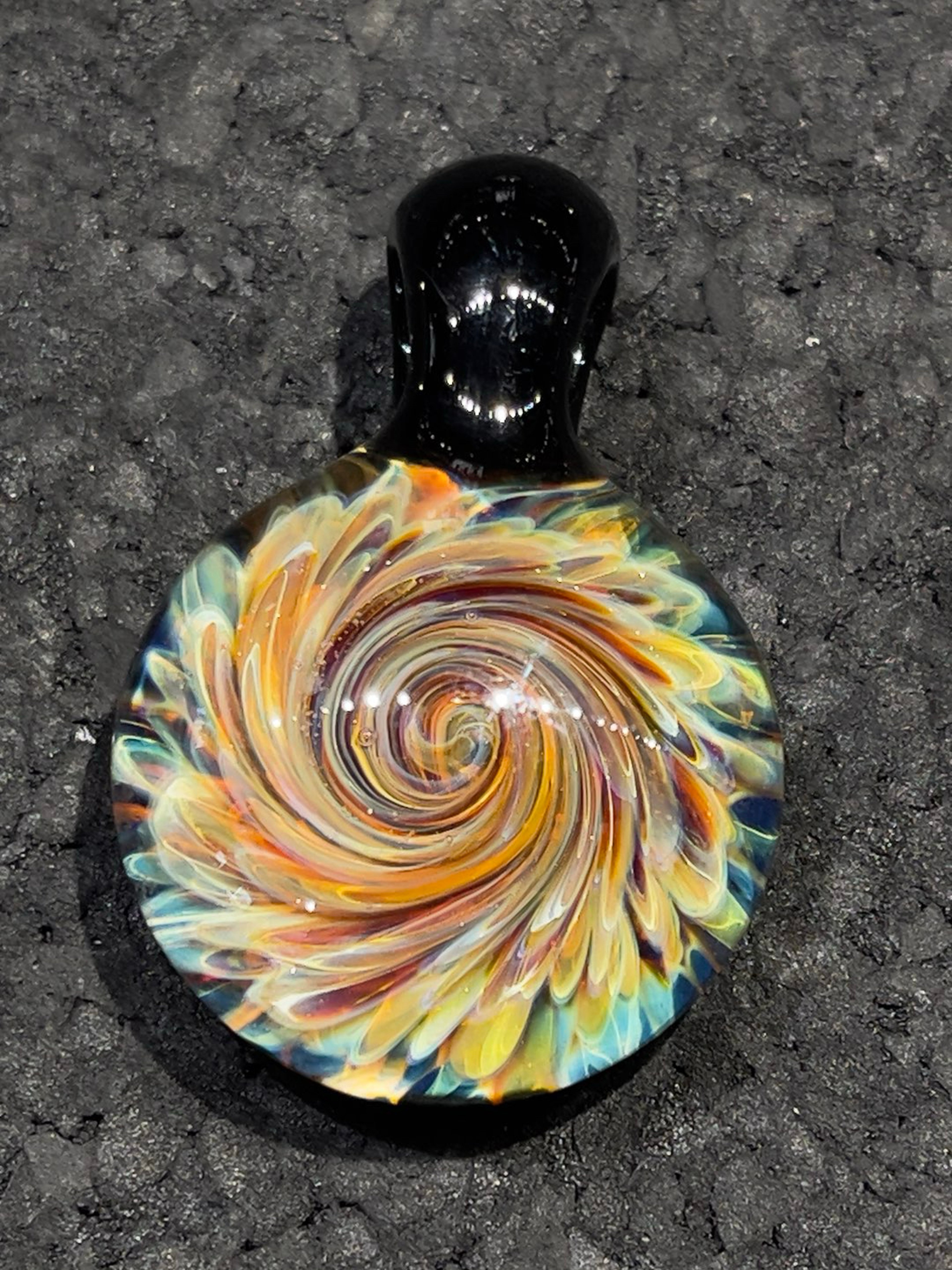 Frit Twist Pendant image 0