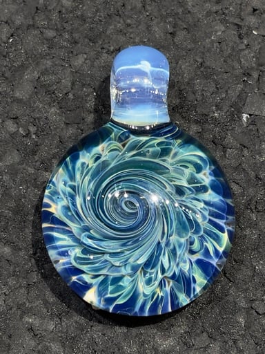 Preview pic of Frit Twist Pendant
