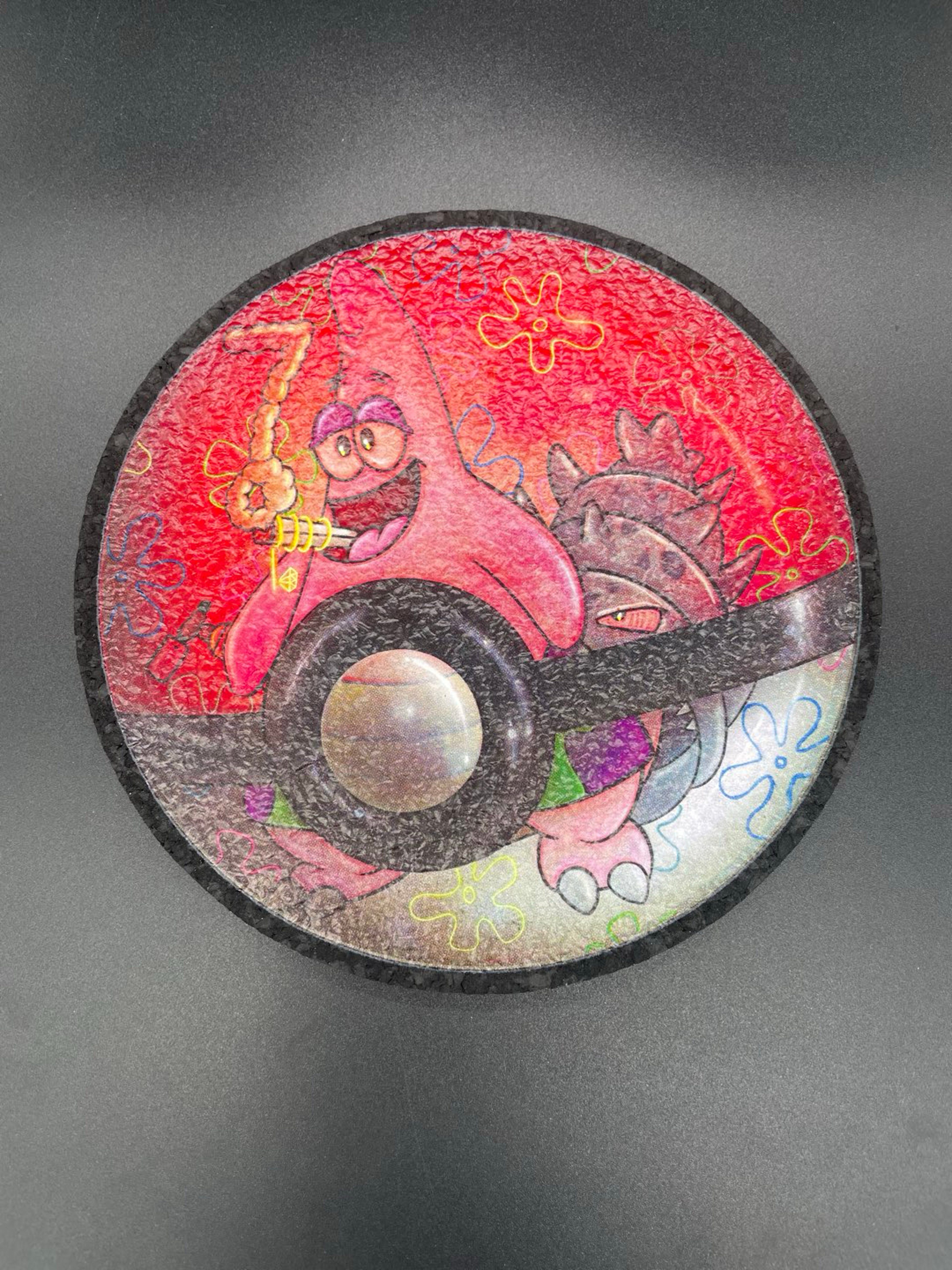 Preview pic of Patrick Star Slowbro Pokeball Moodmat