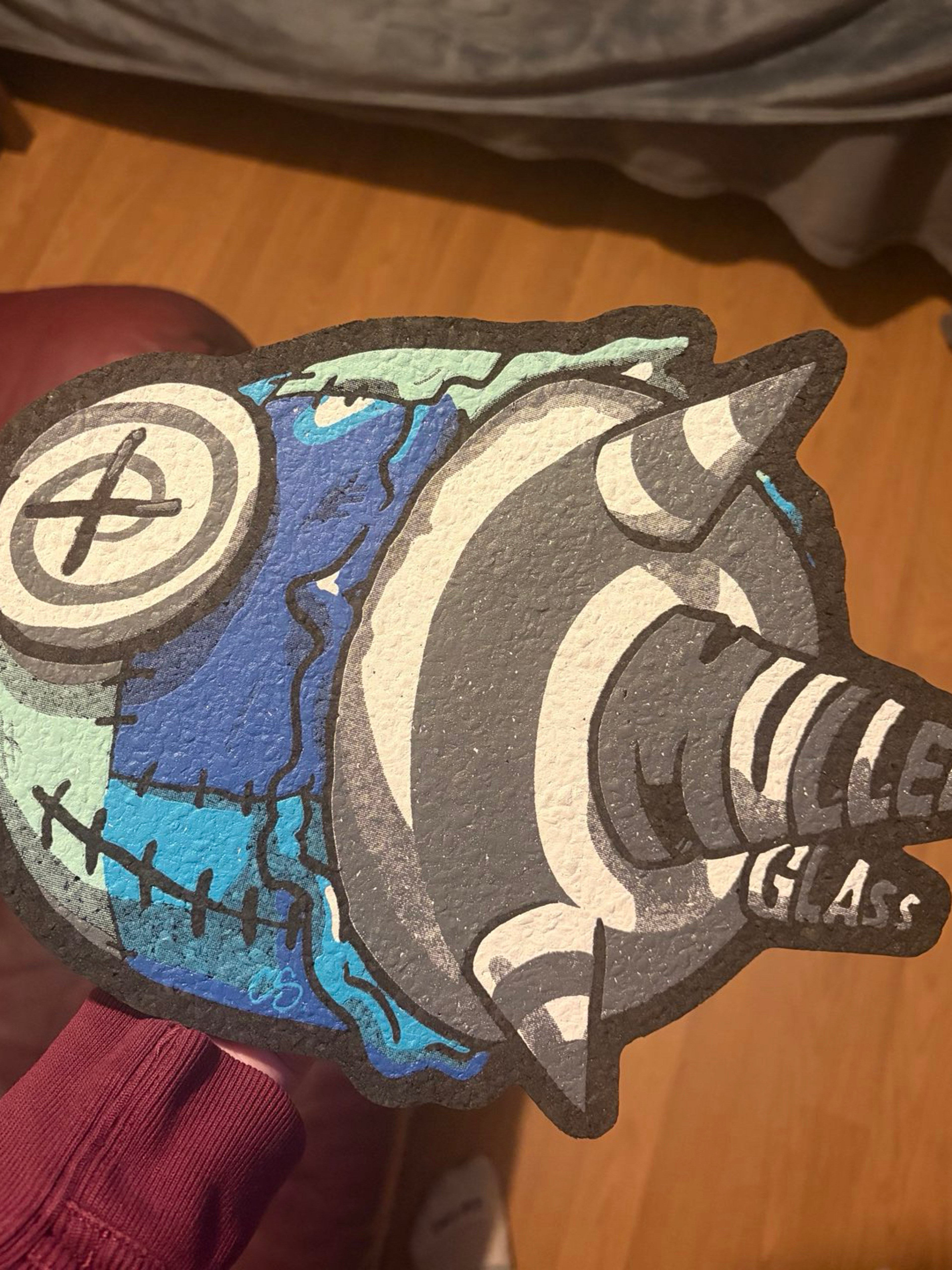 Muller Doll Head Moodmat (signed) image 0