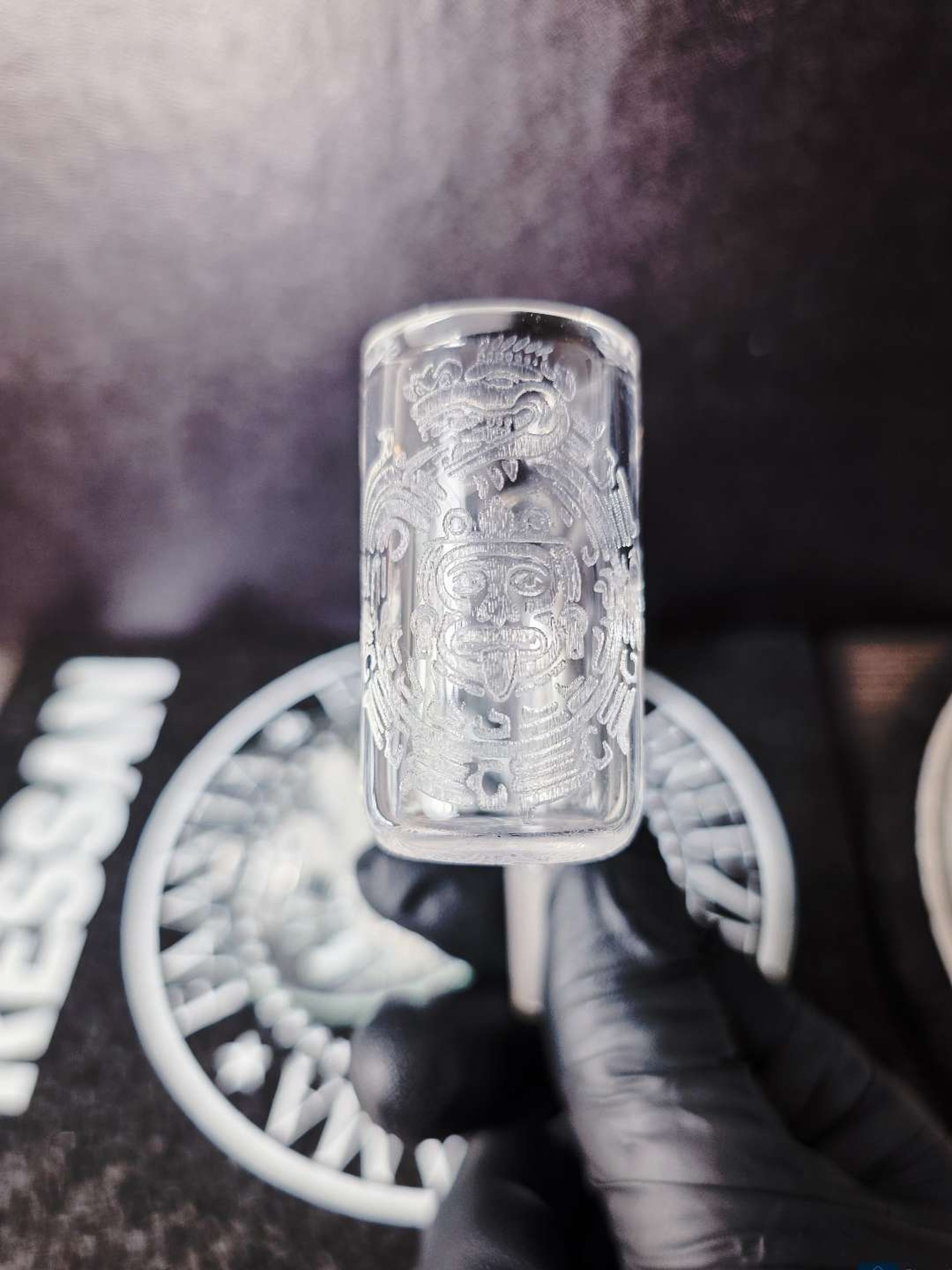 Eternal Quartz "Amazon" Laser Etched Auto Spinner image 0