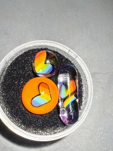 Preview pic of Punty heart set with very rare …