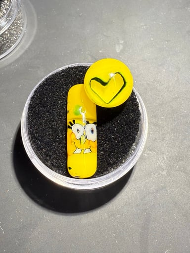 Preview pic of SpongeBob pill with matching mib