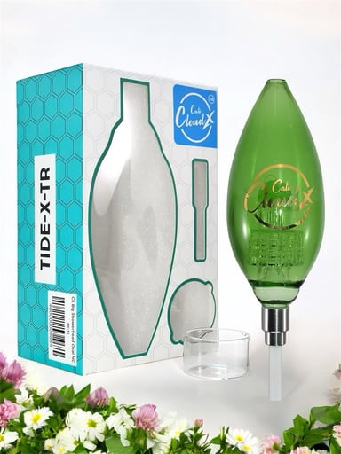 Preview pic of Cali CloudX Matrix Percolator Oval Nectar Collector Kit in Green