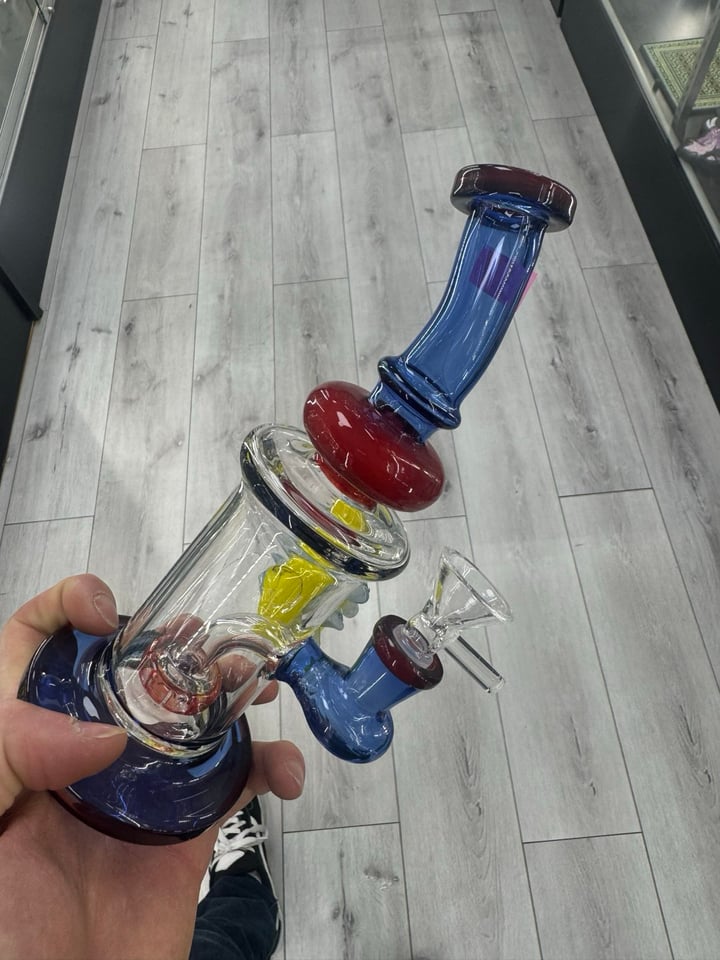 Yellow face rig | Shop Dab Rigs on GlassPass