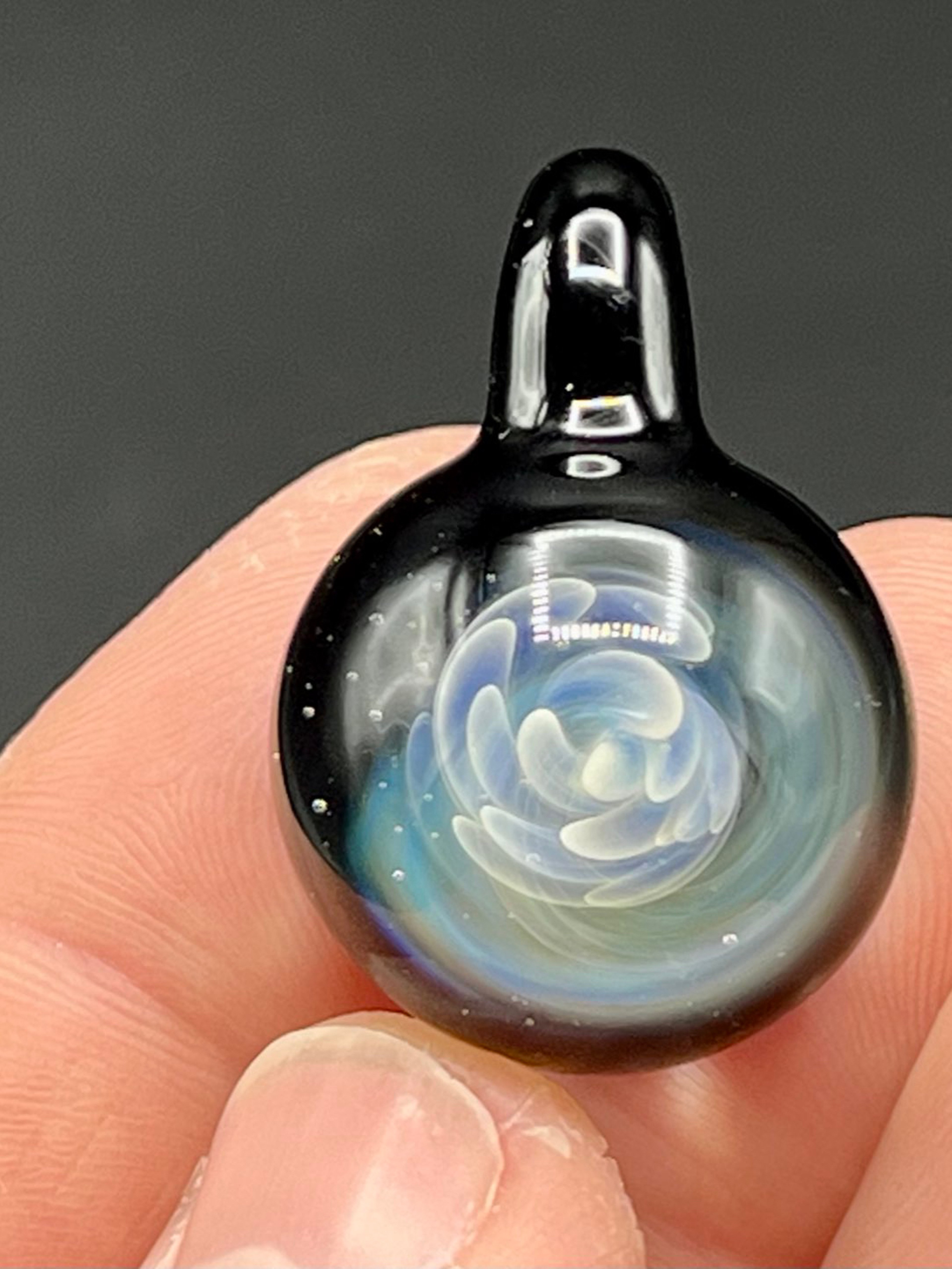 Preview pic of Silver fumed pendant.
