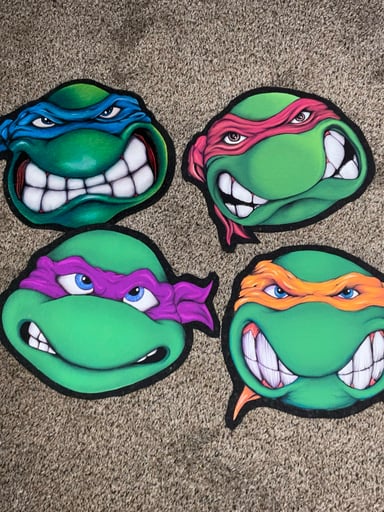Preview pic of Tmnt mats choose one