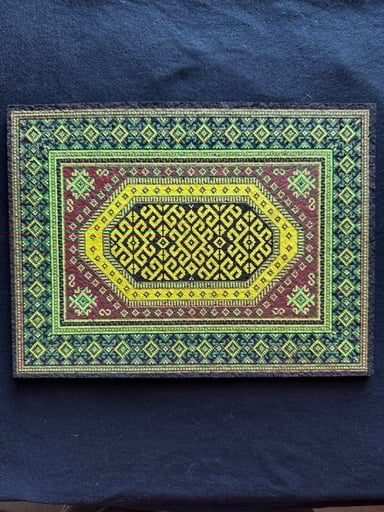 Preview pic of 🔥 Rare Junebug LE /50 TEST PRINT • 2023 Bitrug by Moodmats • UV/GLOW