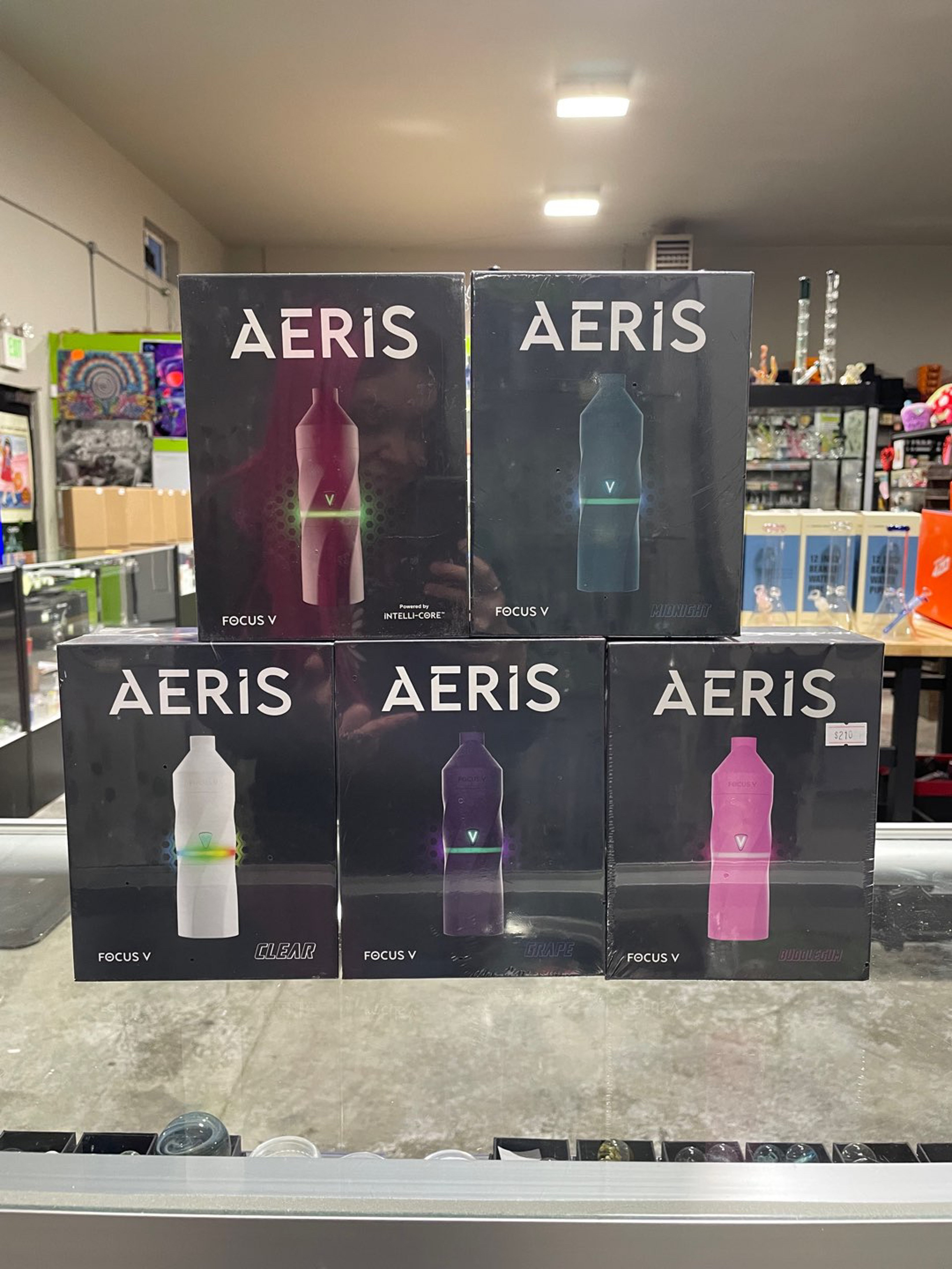 Preview pic of Focus V Aeris - Palm-Sized Smart Dab Rig