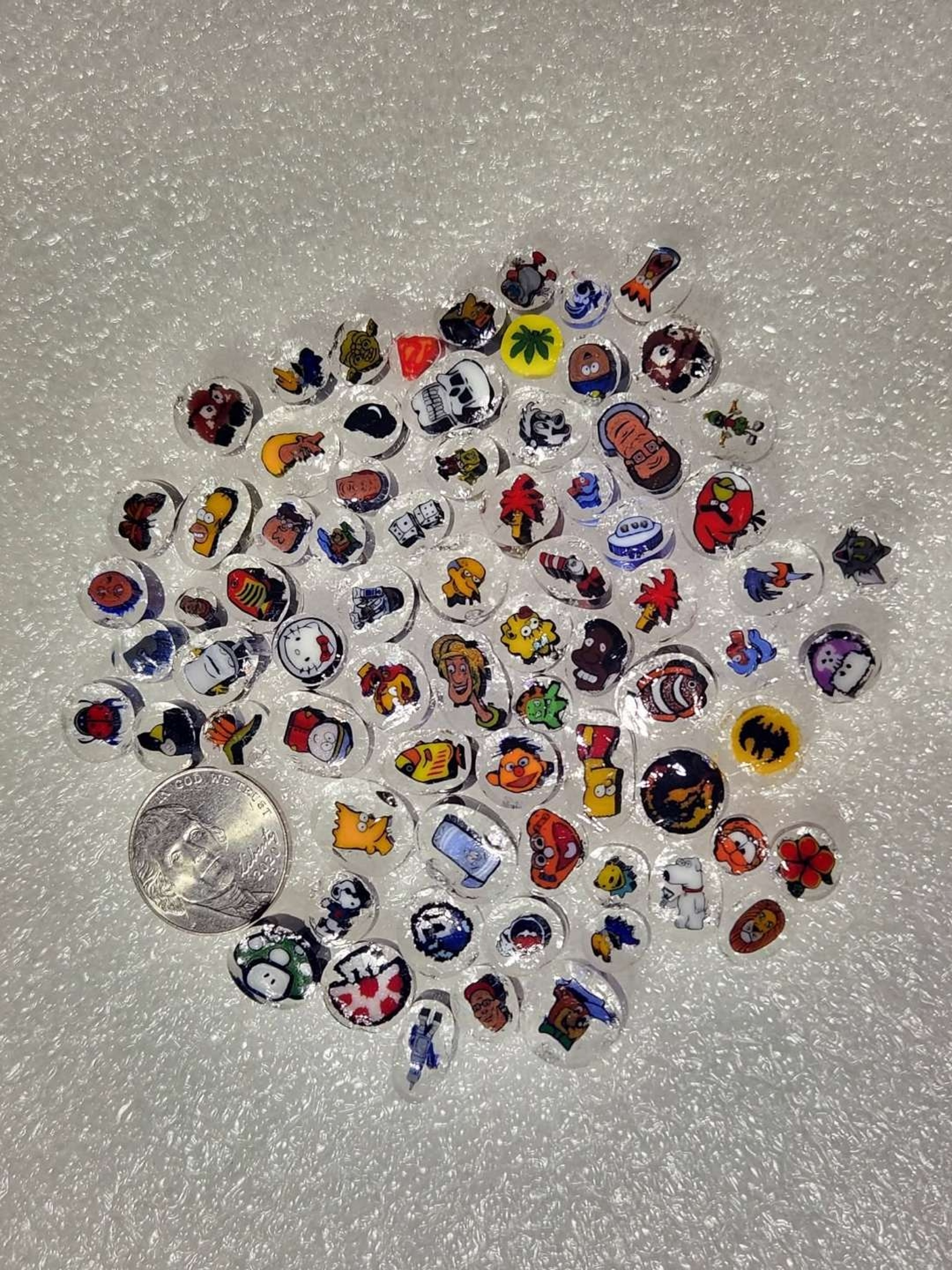 Preview pic of 51g RAW Cartoon Millie Chip Lot #3