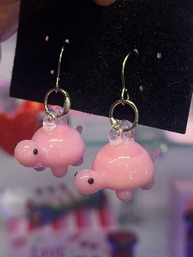 Preview pic of Narnia Grows Turtle Earrings