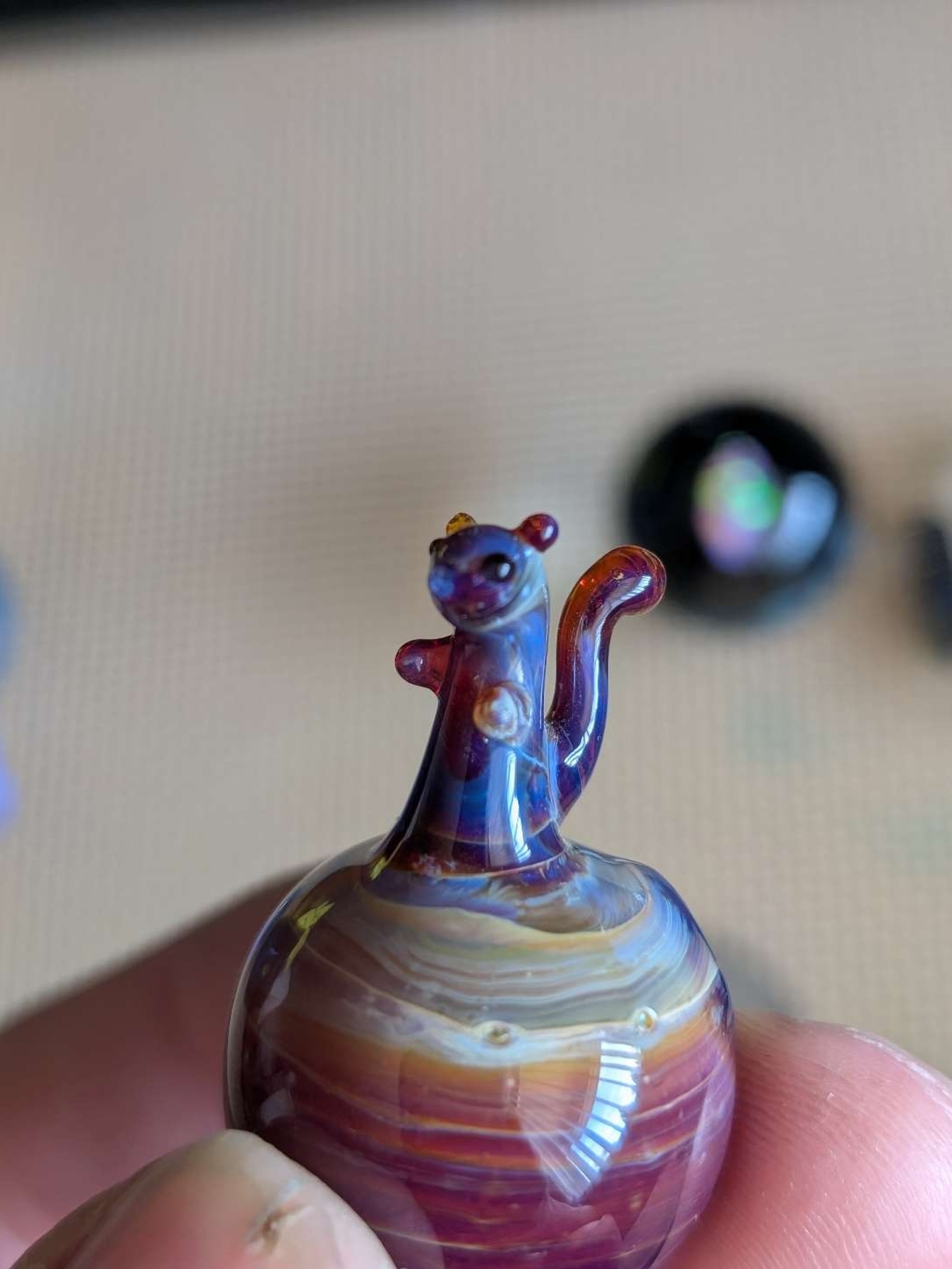 Preview pic of Single hole squirrel carb cap