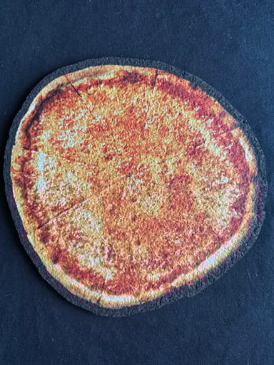 Preview pic of Moodmats Pizza Round Mat – Early Run (2016–2017)
