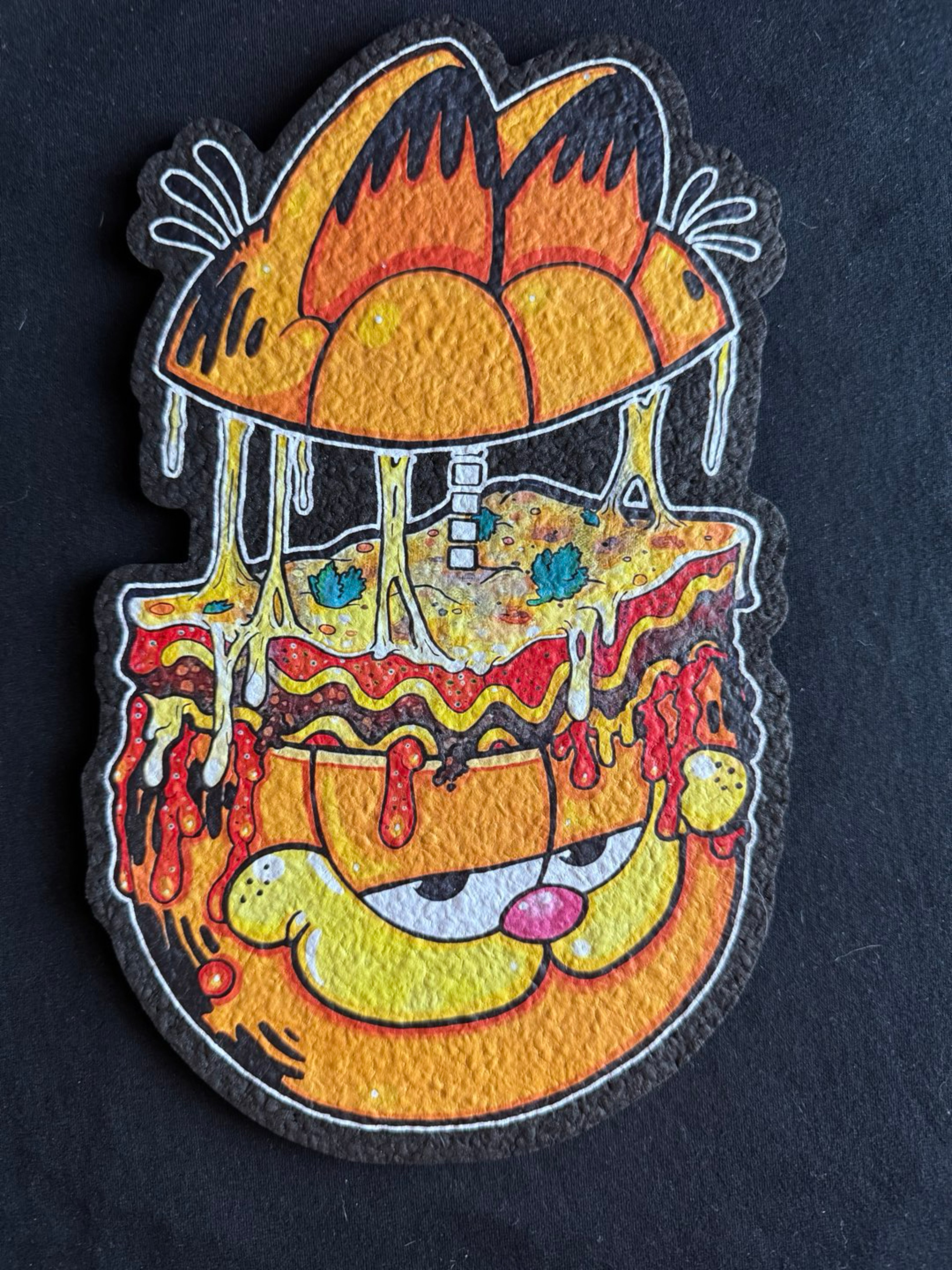 😻Sig Natur - “Lasagna on the Brain” Garfield (Test Print) image 0