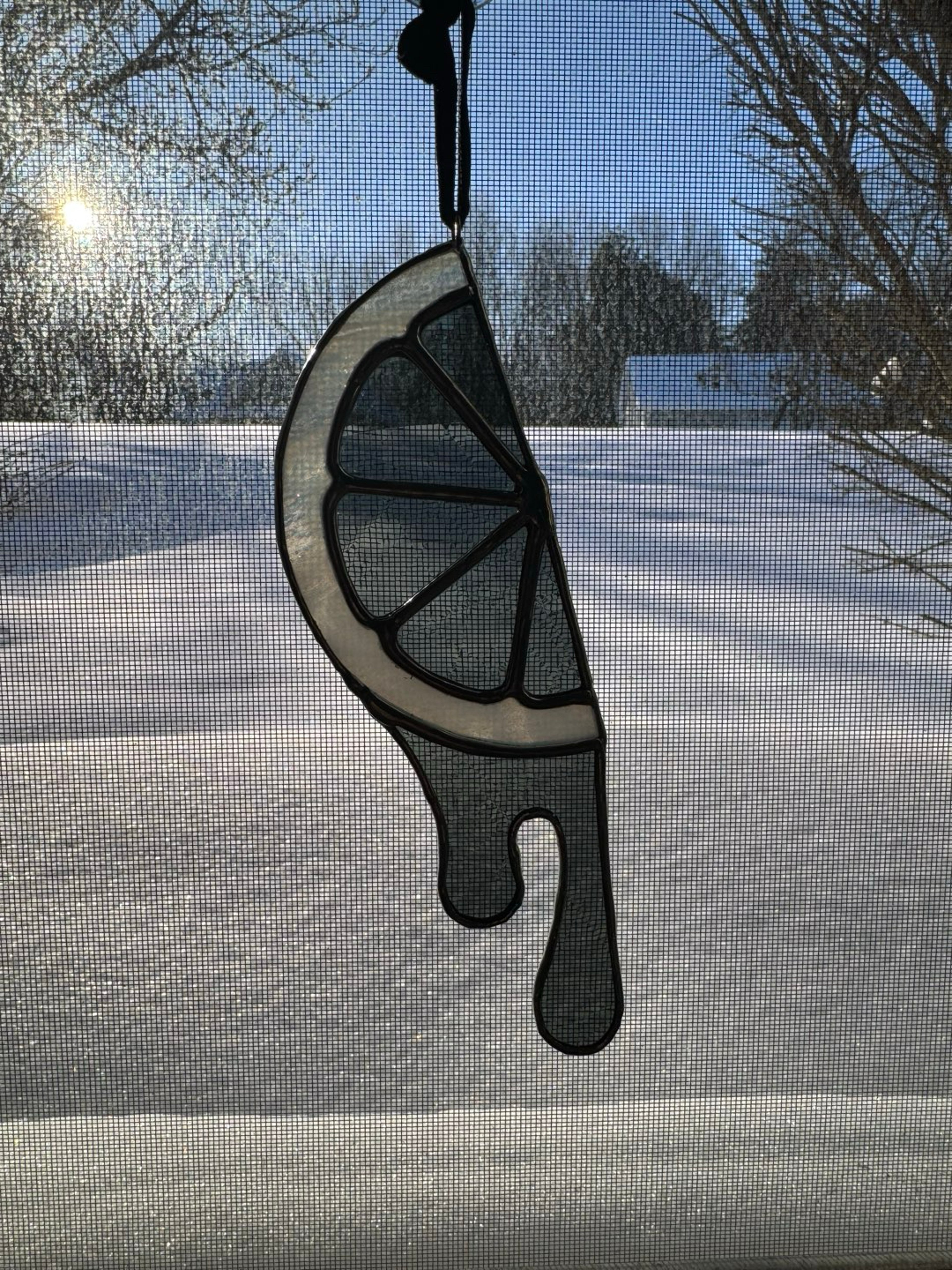 Preview pic of Stain glass fruit slice