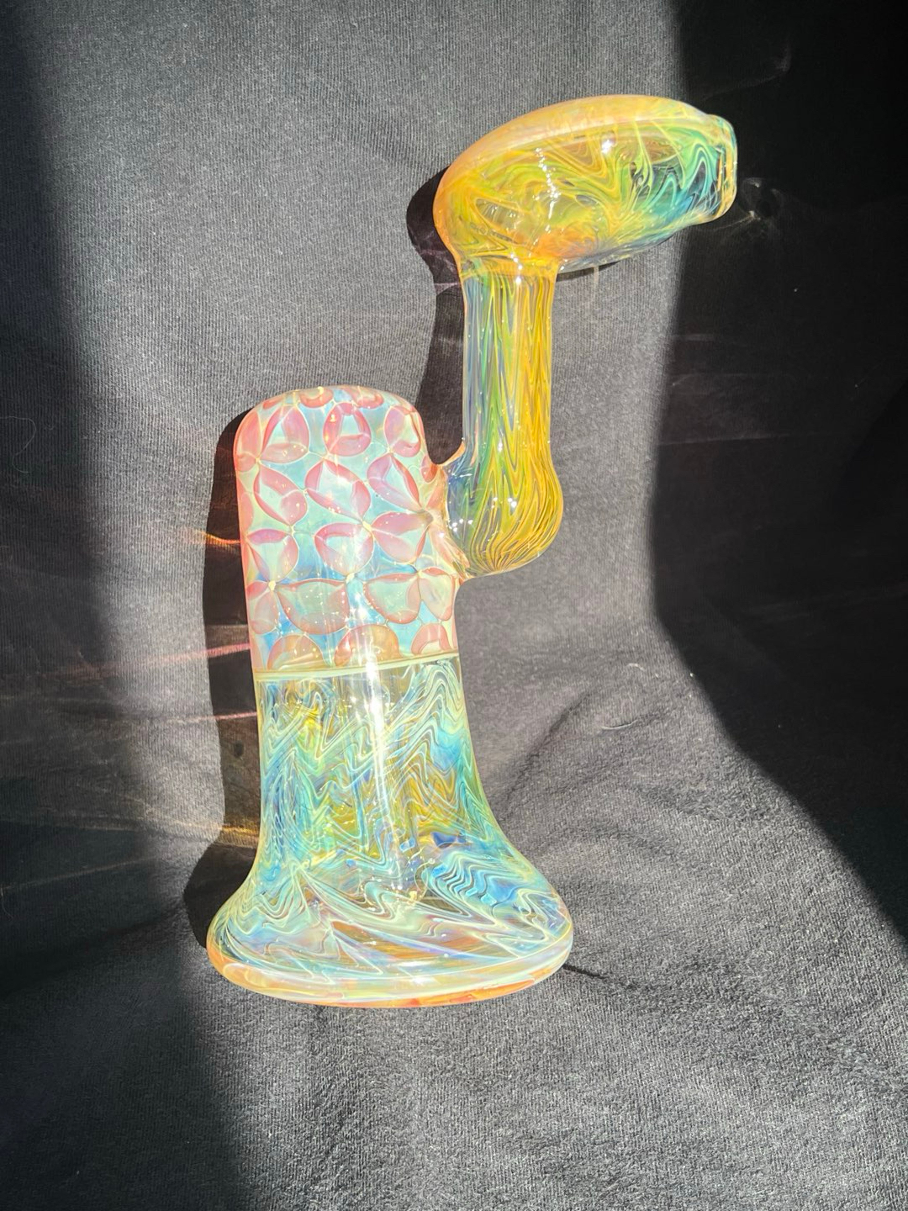 Fumed 10mm dewar with a 2 hole diffy image 0