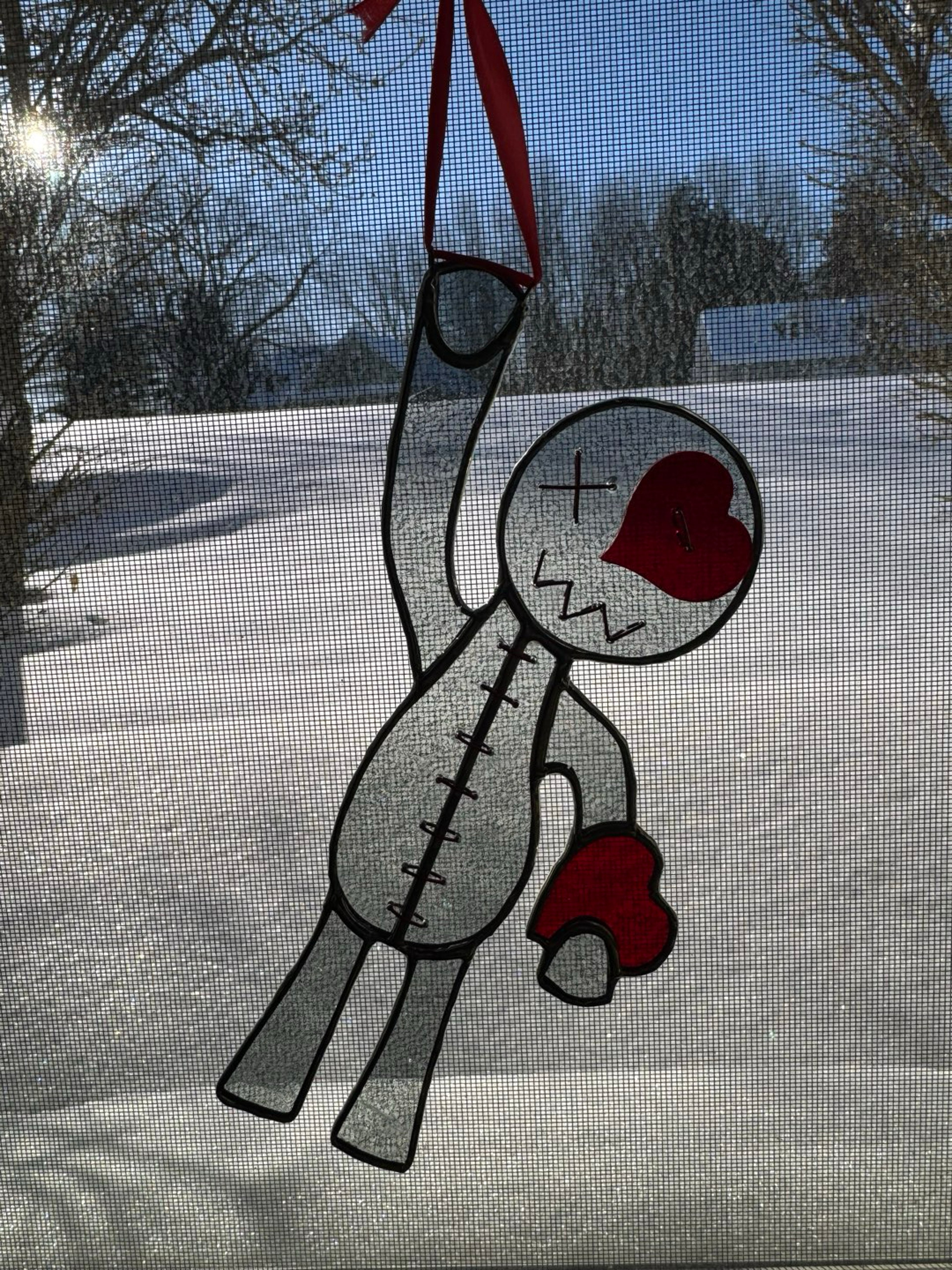 Stained glass Voodoo Valentine image 0