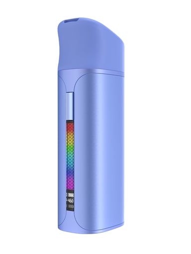 Preview pic of Yocan Black Pocket Concentrate Vaporizer - Sky Blue