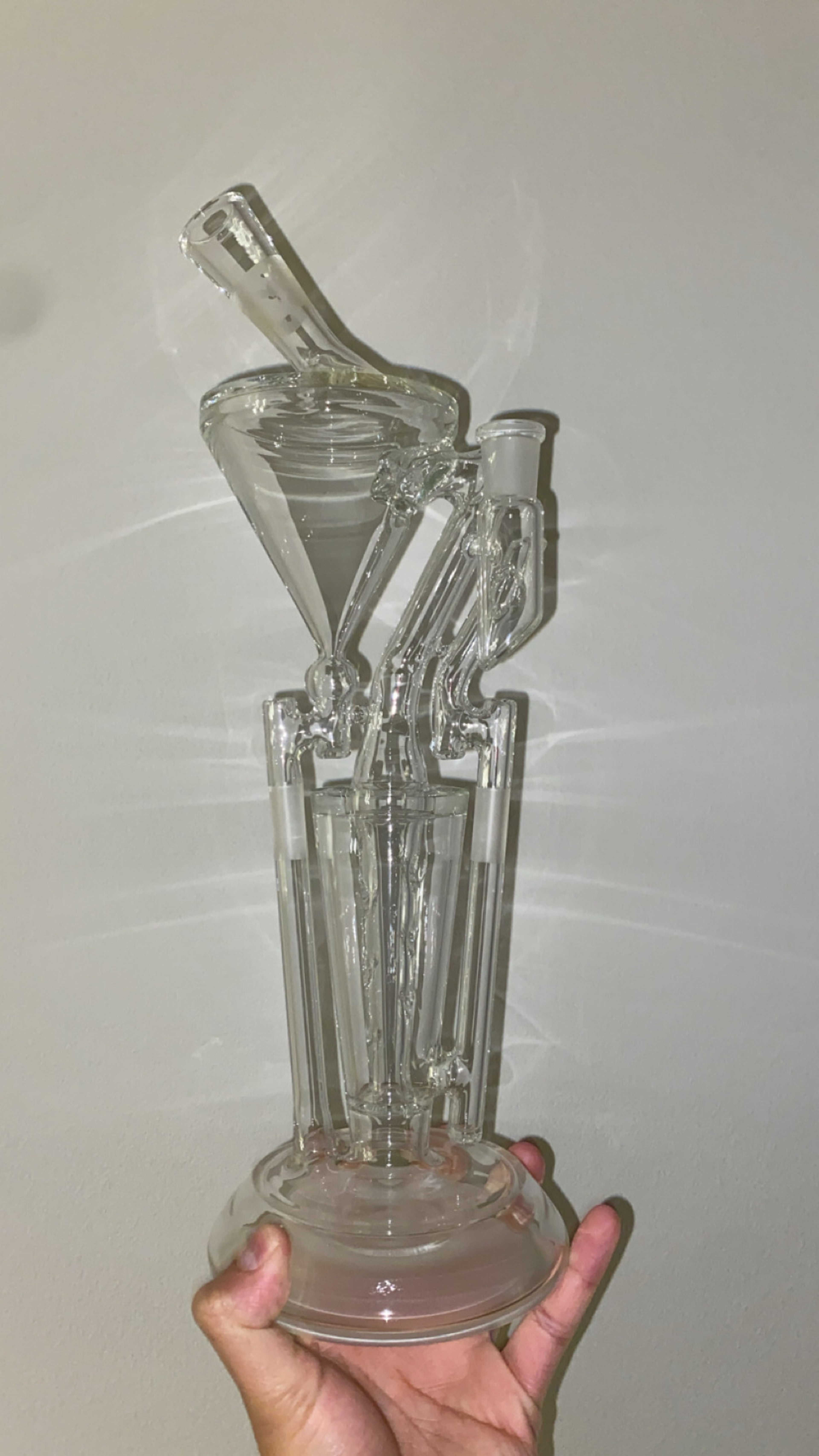The Hamms WaterWorks Rattle Can Hurricane Perc Recycler, #149th one of the Signed/Made by Hamm in April 2023, 15.5 Inch Version image 0