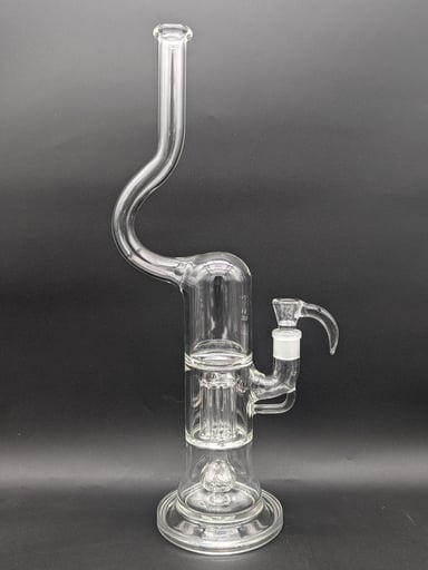 Preview pic of GREEK GLASS 18" PEYOTE PILLAR TUBE