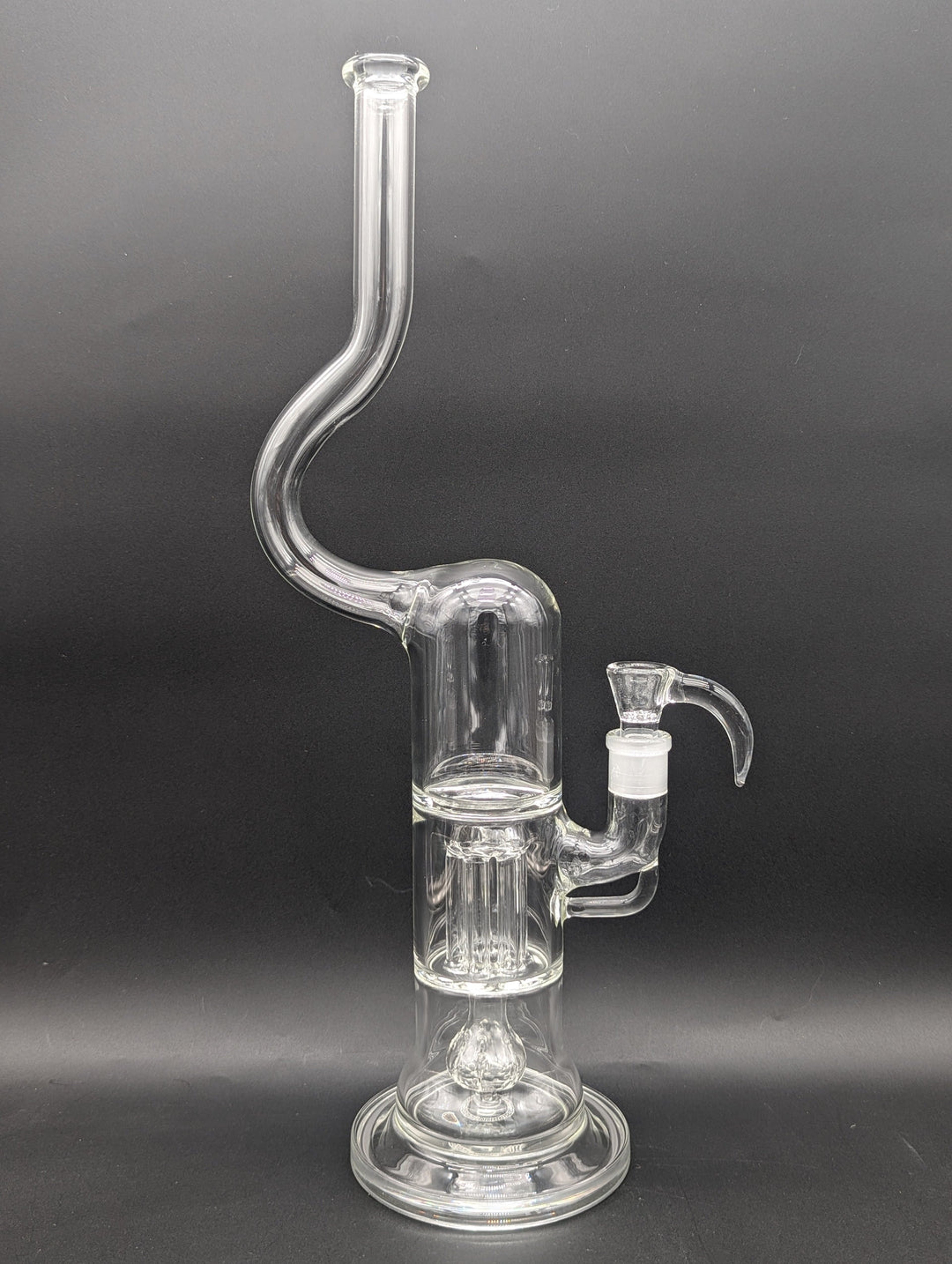 GREEK GLASS 18" PEYOTE PILLAR TUBE image 0