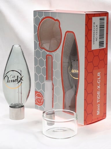 Preview pic of Cali CloudX Mini Oval Straw Nectar Collector Set in Grey