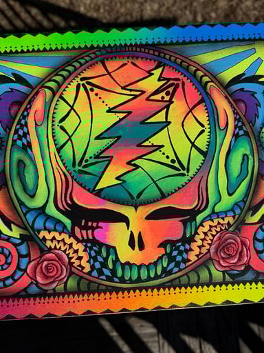 Preview pic of Gratefuldead  original canvas