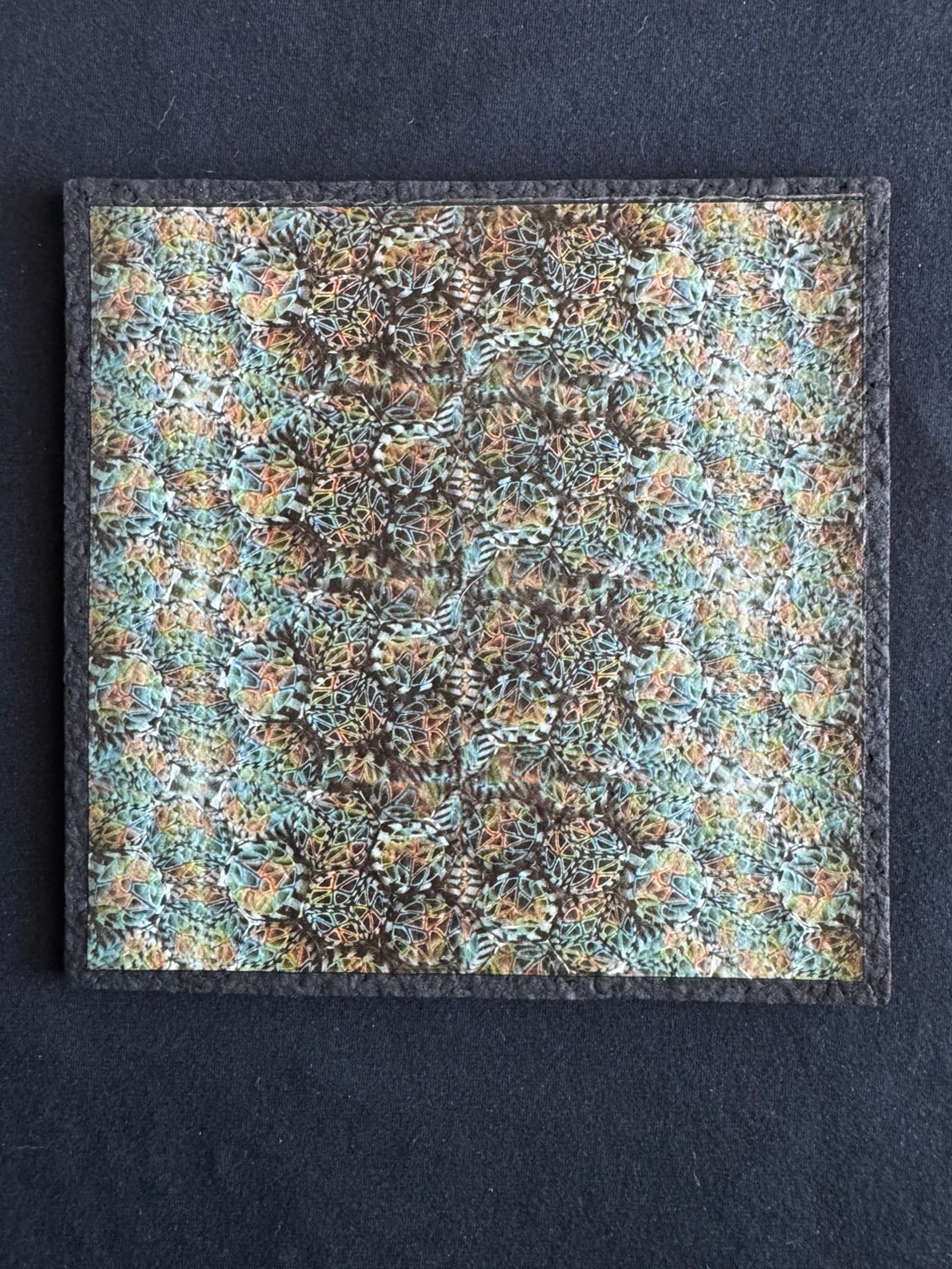 Preview pic of 🎨Jeff Heath x Moodmats – Artist Series Kaleidoscope Pattern Dab Mat