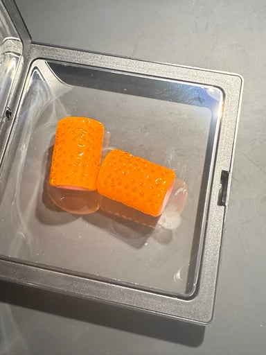 Preview pic of Larger set Lyons glass beads