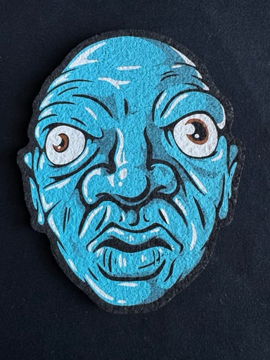 Preview pic of 🔵Voorhees (VRHS) x Moodmats — Blue Face Collab