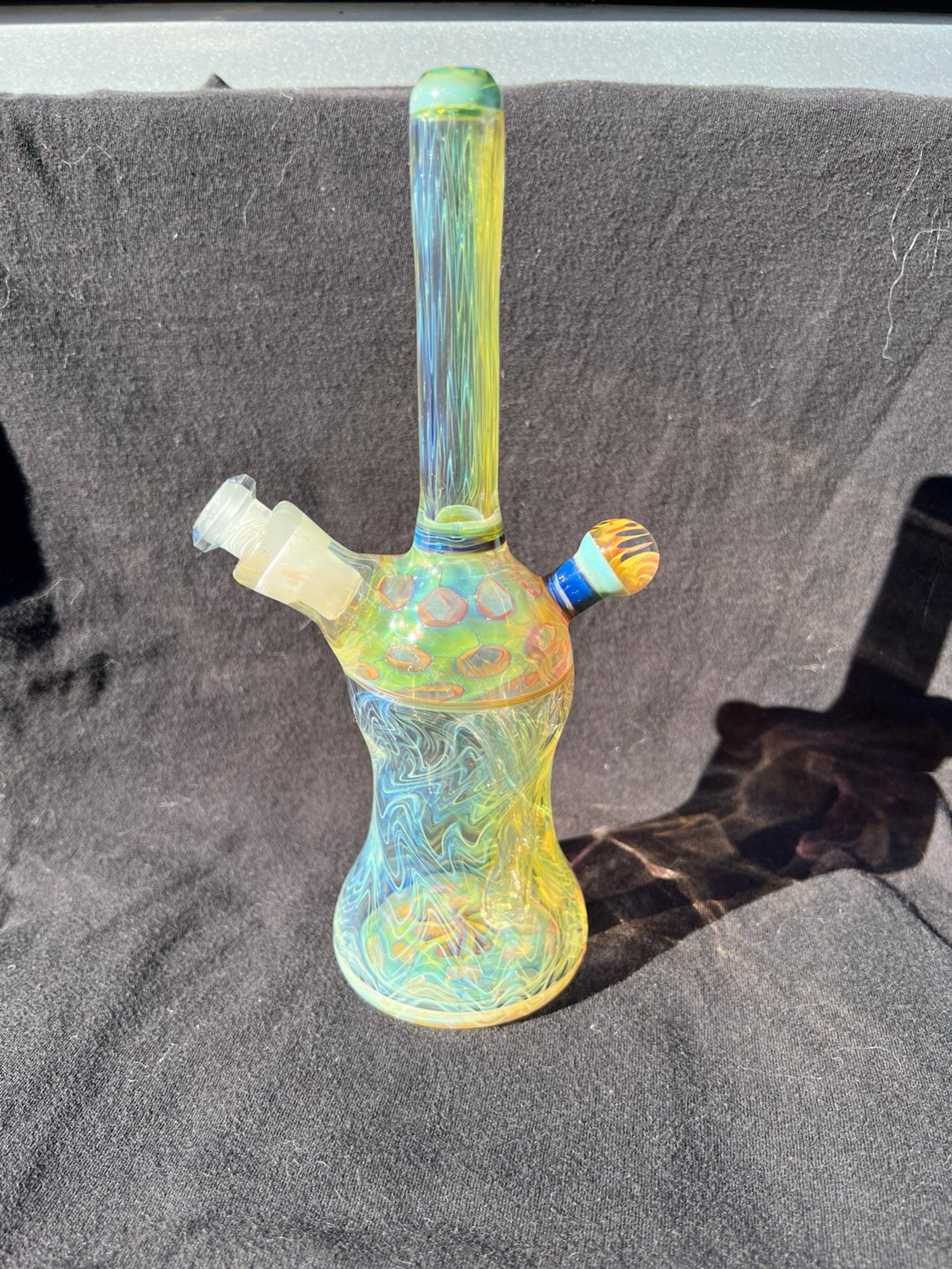 Fumed 10mm removable 2 hole diffy image 0