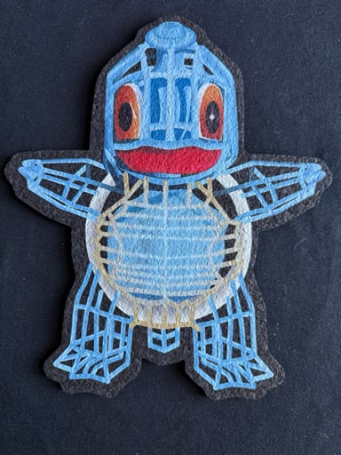Preview pic of 🐢 Kid Glass × Moodmats Collaboration - Squirtle