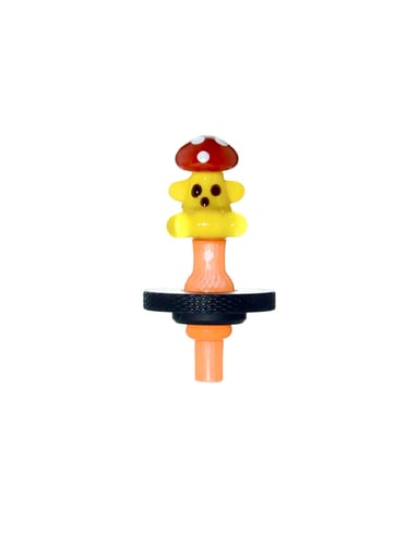Preview pic of SUPER MUSHROOM MAN JOYSTICK CARB CAP FOR DR.DABBER SWITCH 2