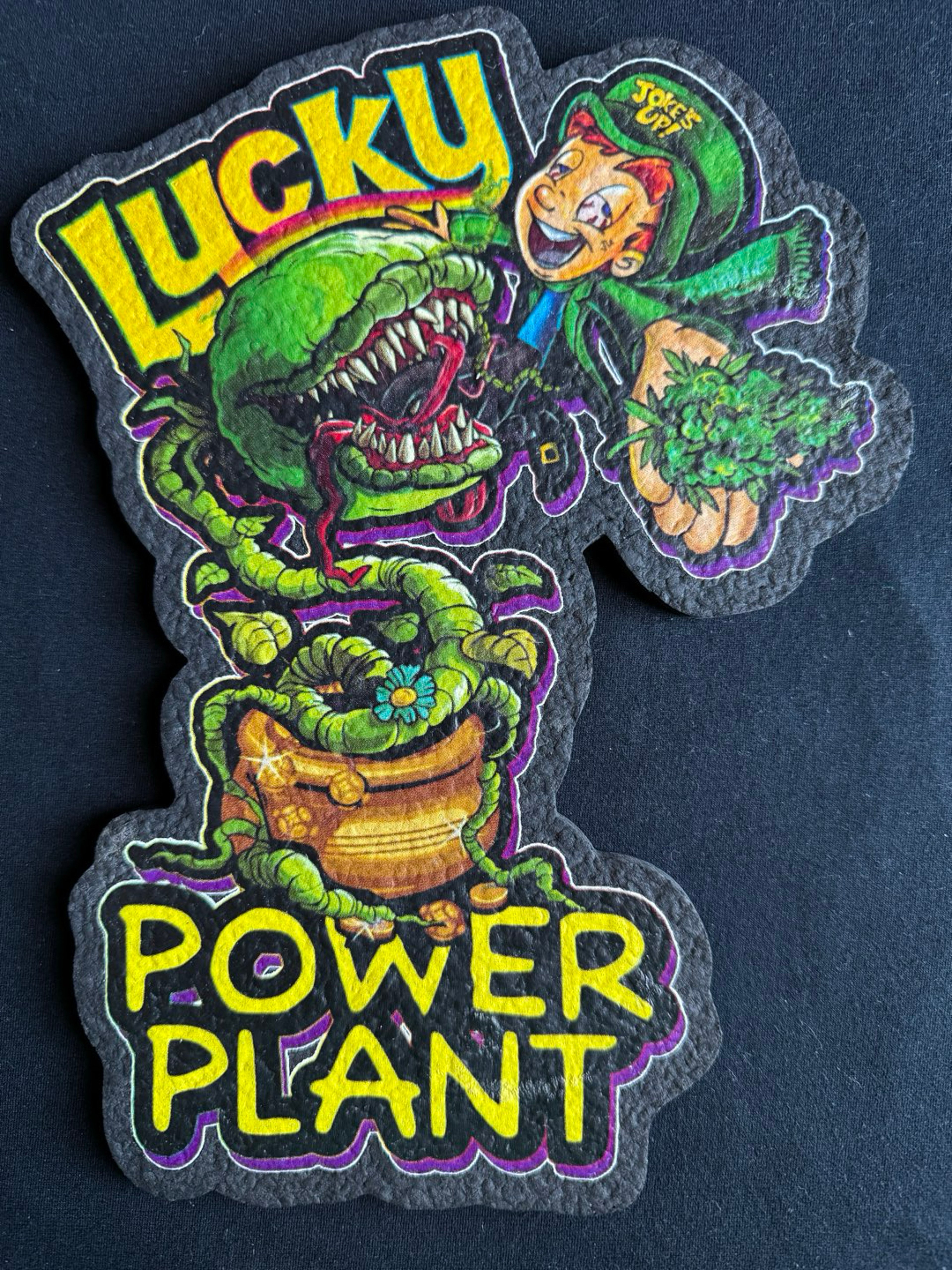 🃏Jokers of Glass × Moodmats “Lucky Power Plant” Die-Cut Mat image 0