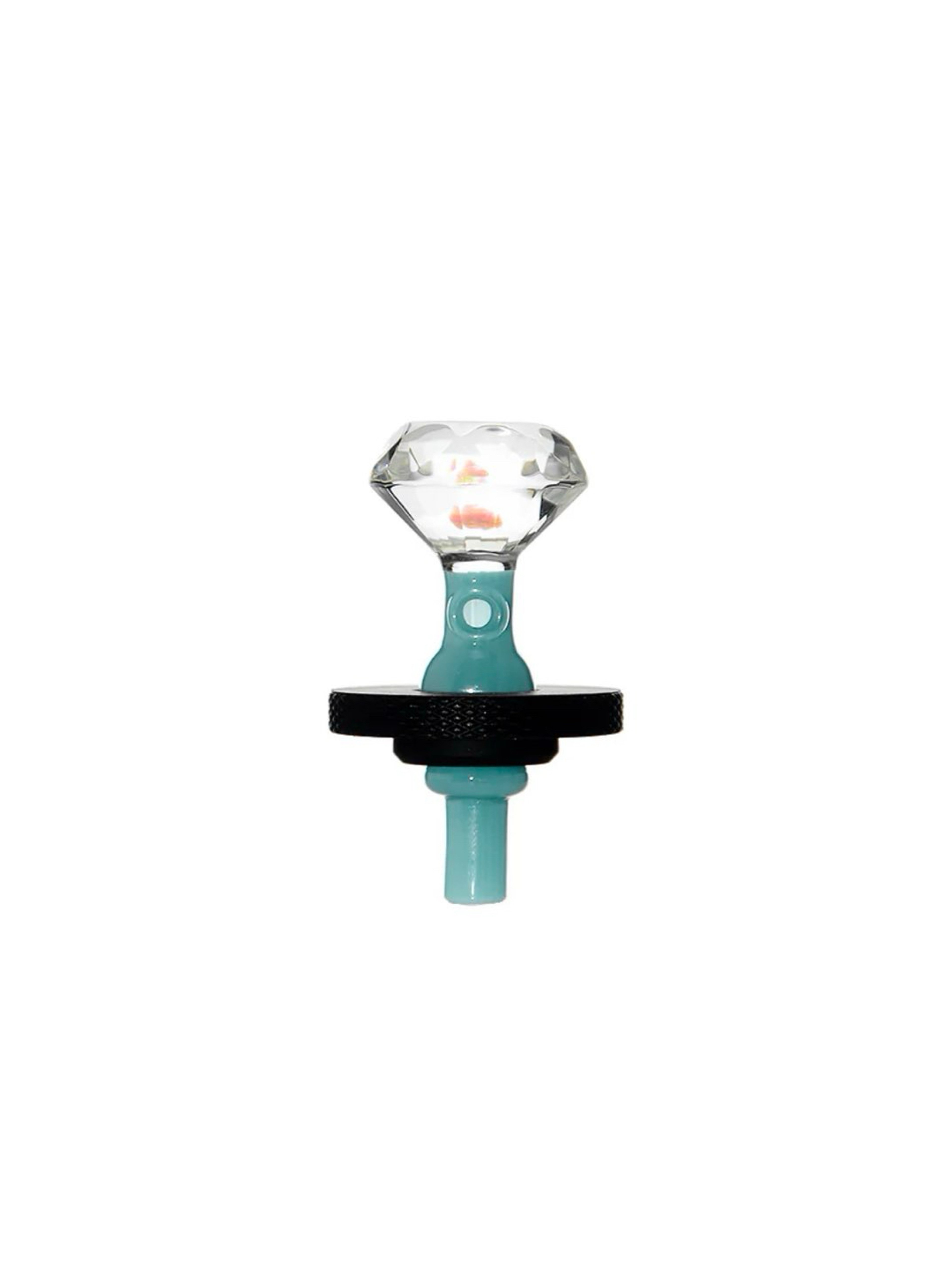 Preview pic of DIAMOND FACET OPAL JOYSTICK CARB CAP FOR DR.DABBER SWITCH 2