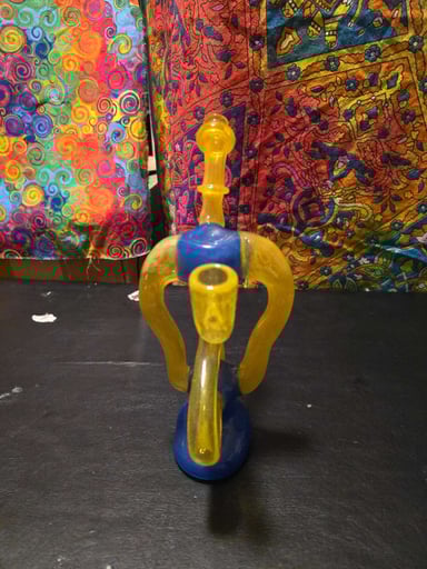 Preview pic of Handblown Recycler (Made in Eugene, OR)