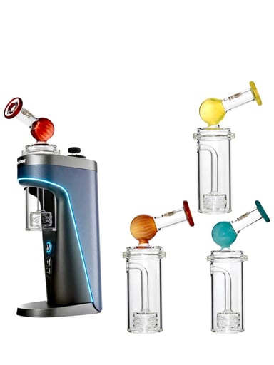 Preview pic of CURVE FLOW SIDECAR GLASS ATTACHMENT FOR DR.DABBER SWITCH 2