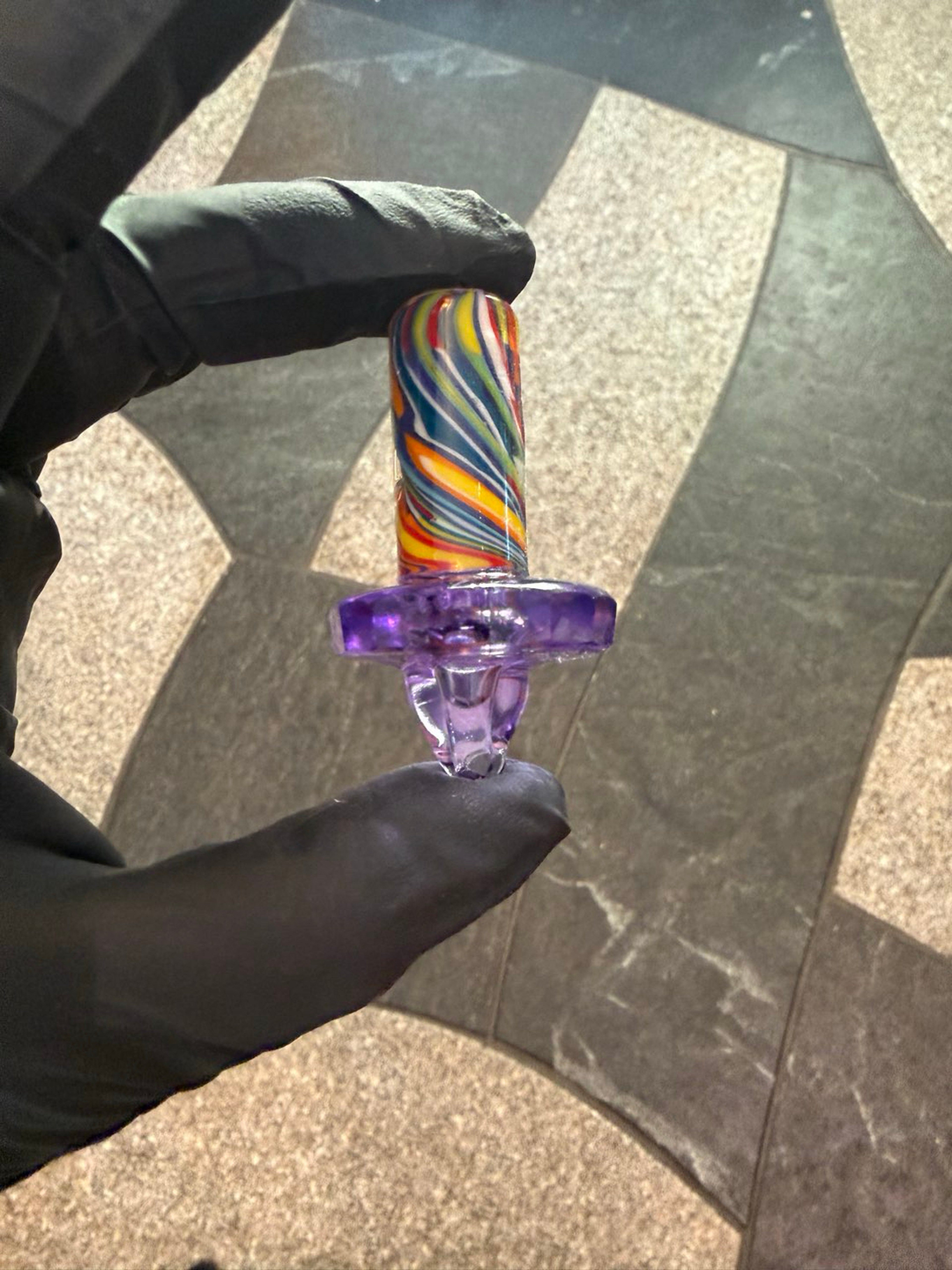 Oblivious glass x Grampa facets carb cap image 0